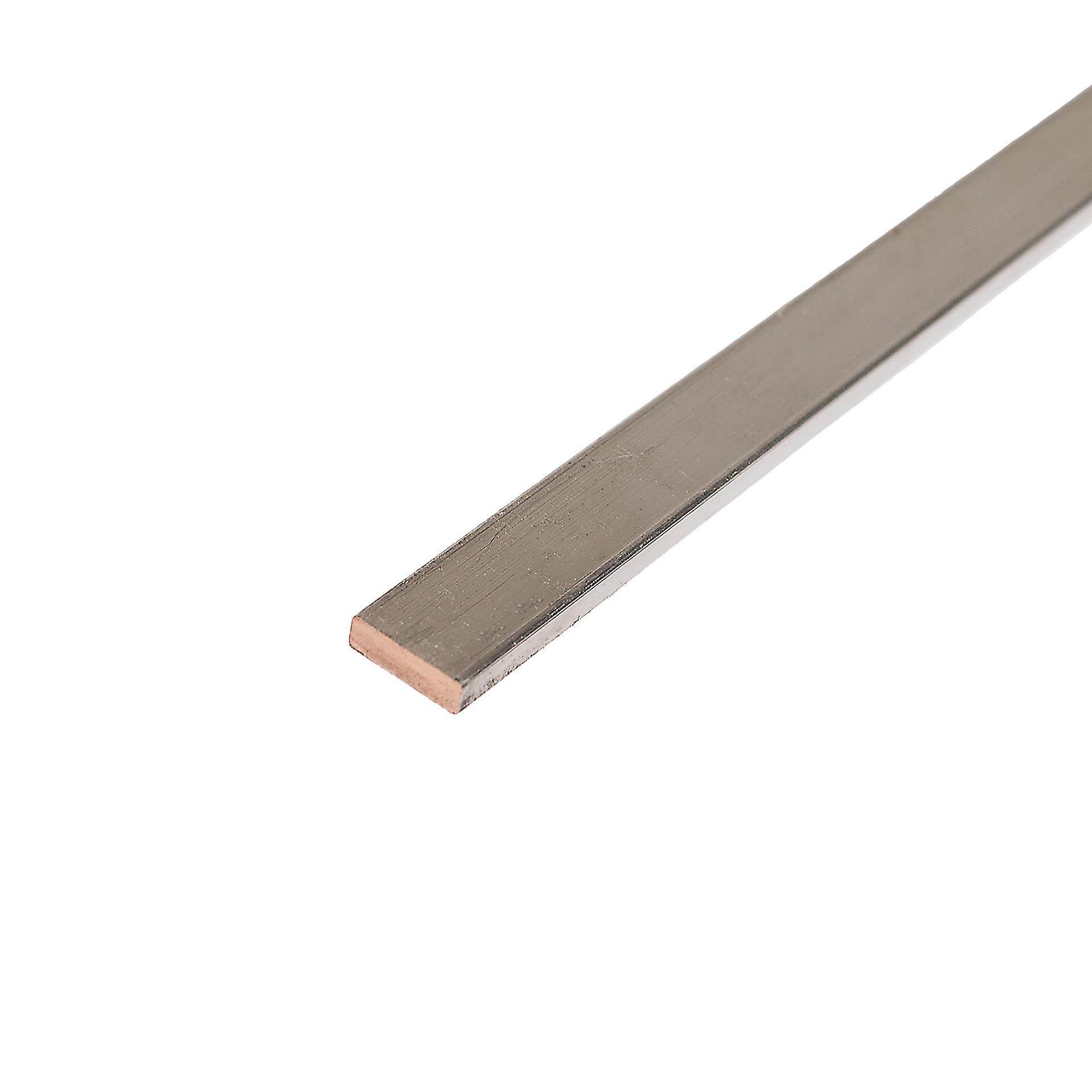 Flat tinned copper 10x3mm (with rounded edges) 2 metres