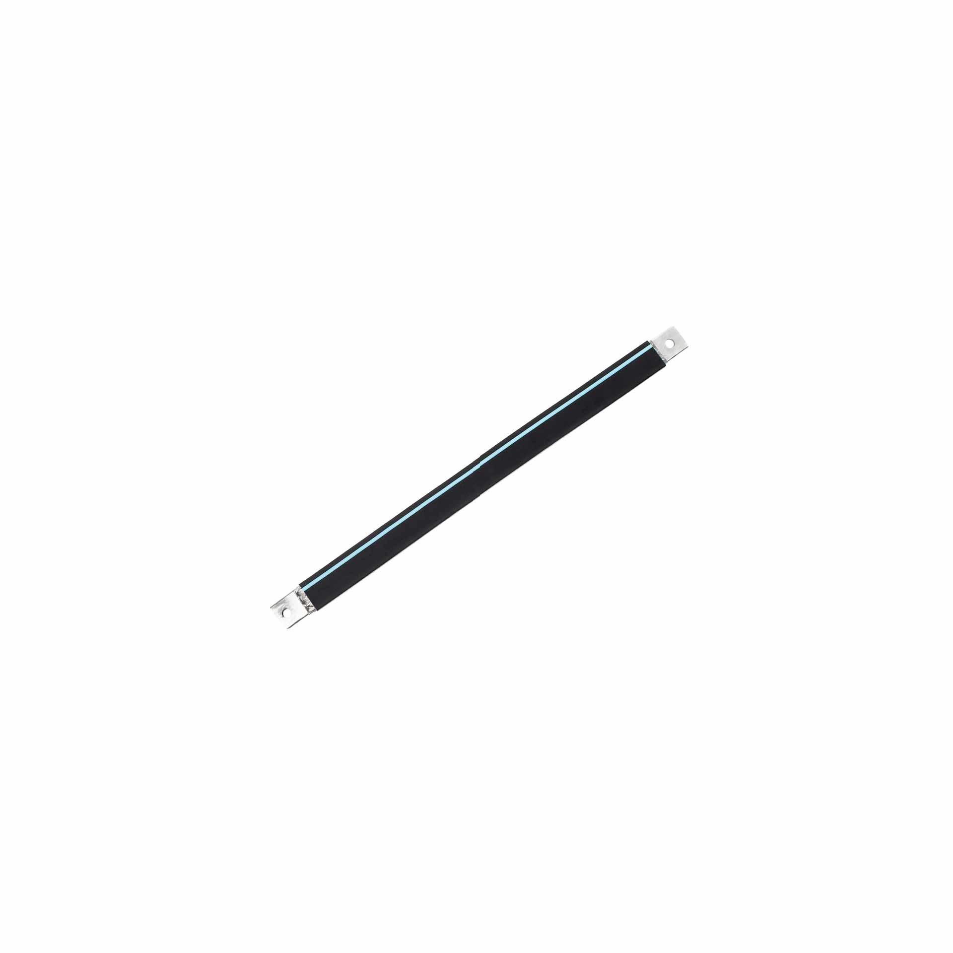 tresse de cuivre isolée, cuivre isolé "L: 330mm" 120mm², 400A, 2x M12, sans halogène