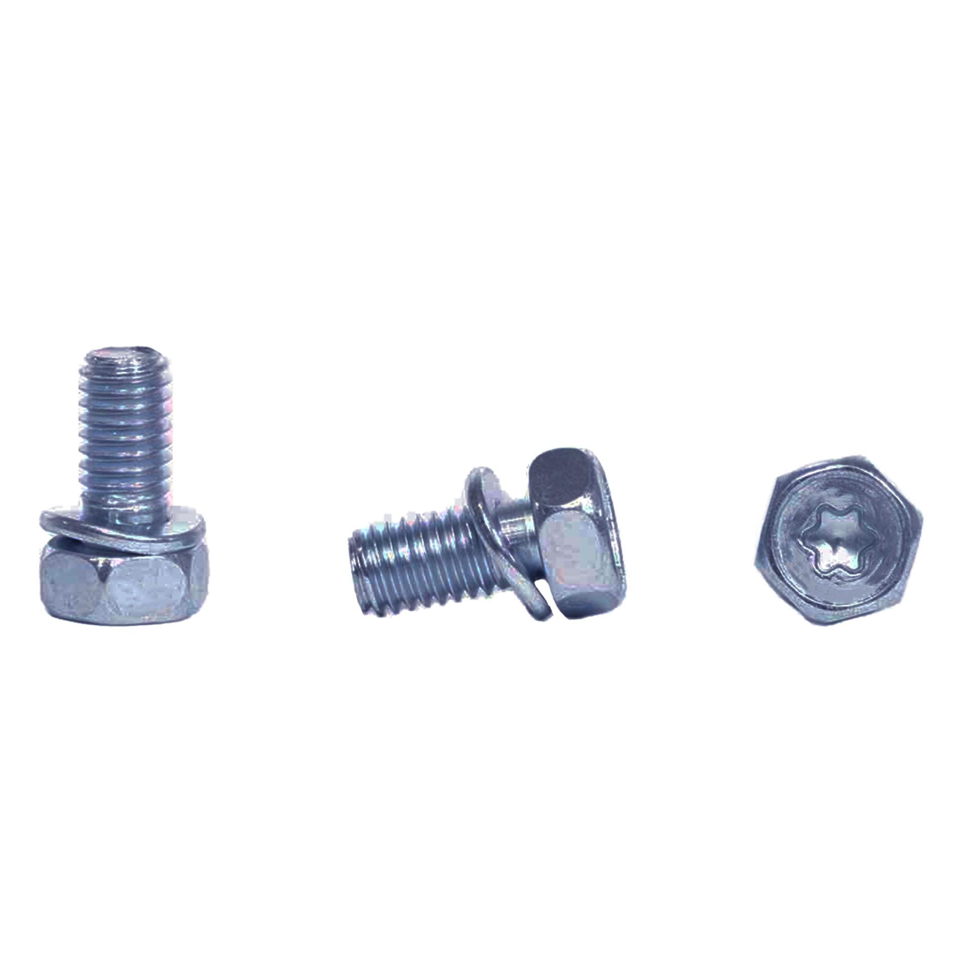 Sechskantschraube Torx mit Unterlagsscheibe, M6x12mm