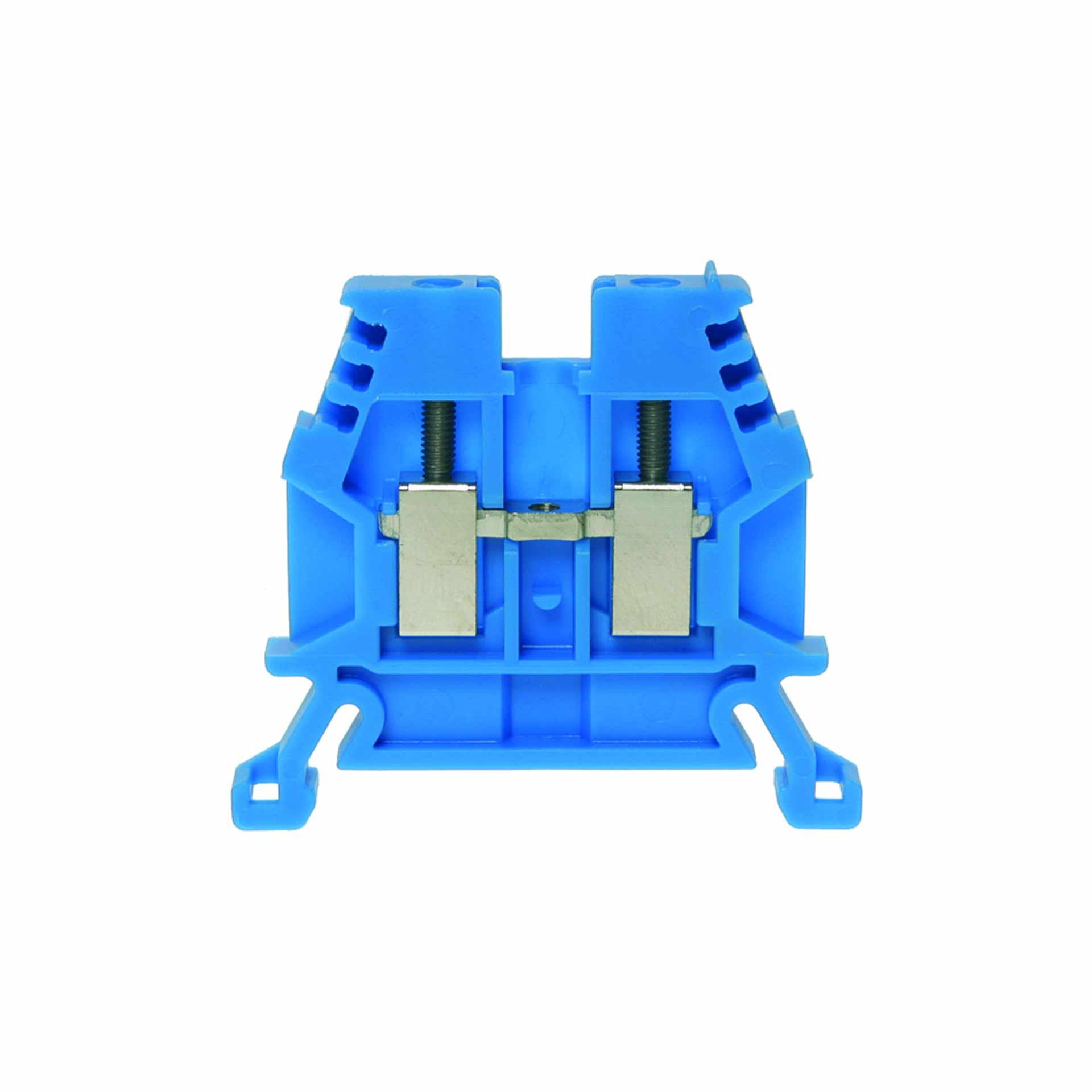 Terminal block DIN35 2.5mm², 2-wire, blue