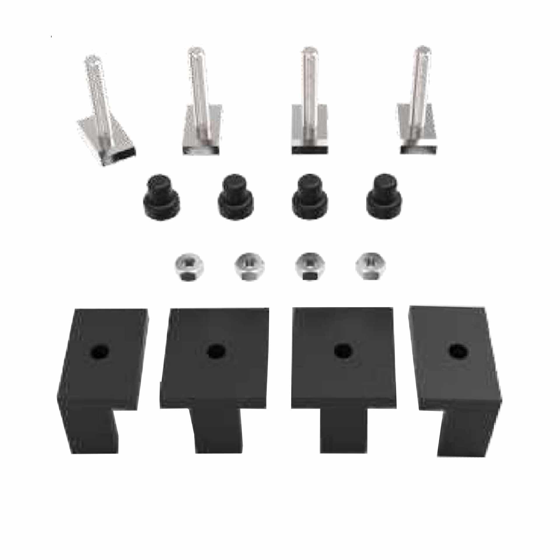 Entretoise isolée « Forme L & T » FLT pour canal d'isolation FLT, set de 4 pcs. pour 3L