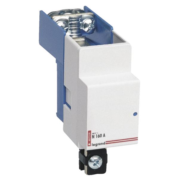 Einspeiseelement N 160A für Einbausicherungselemente DII, DIII und DIN00