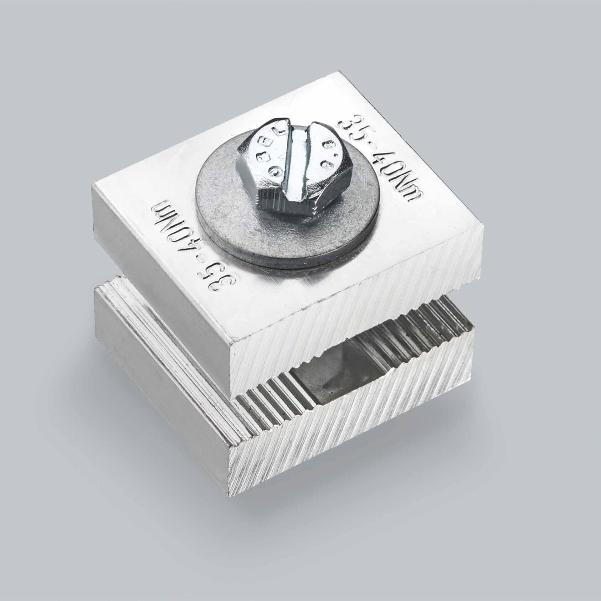 Schienen-Längsverbindung, 40 mm, Set à 3 Stk.