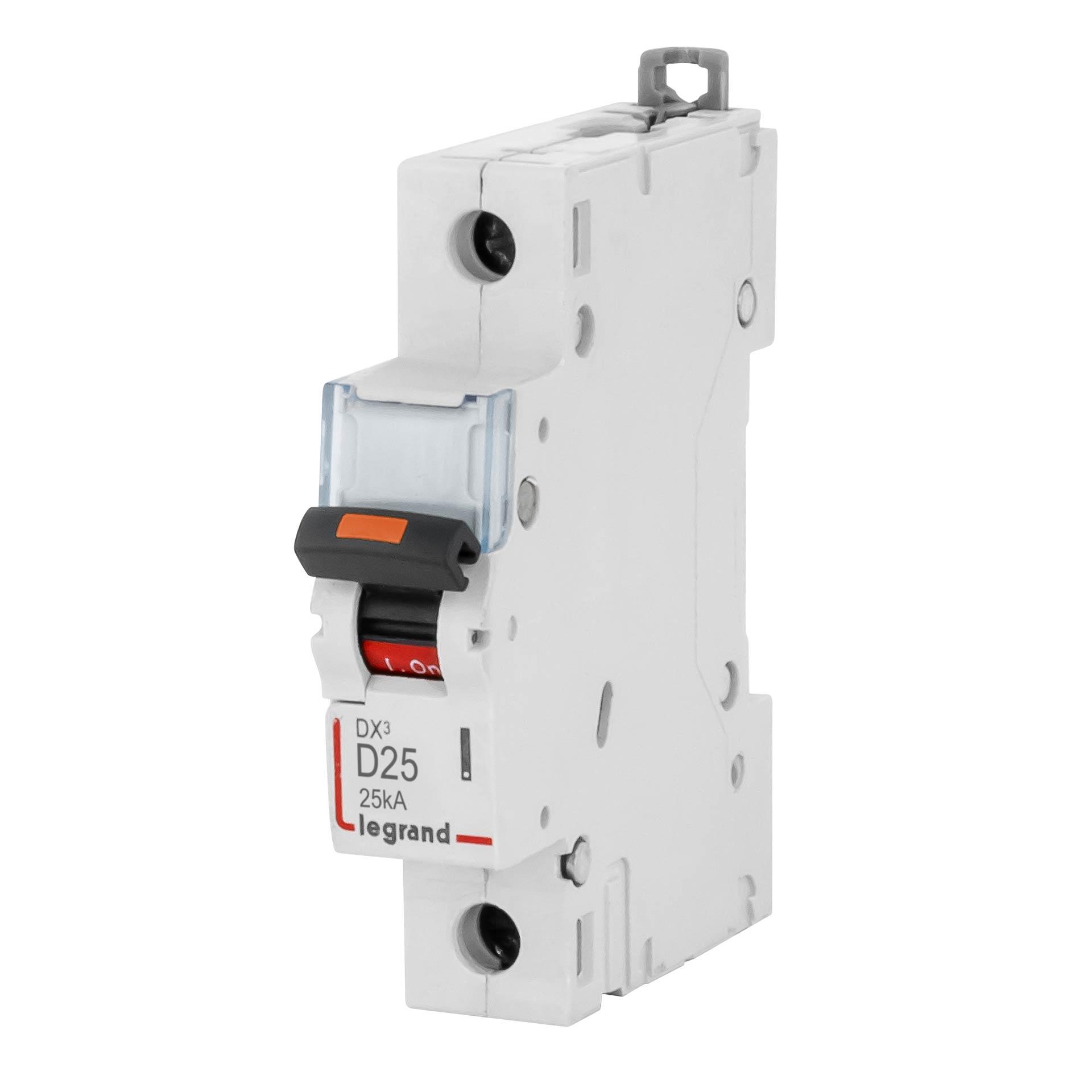 Leitungsschutzschalter Standard 1P, Charakteristik D / 25A, 25kA