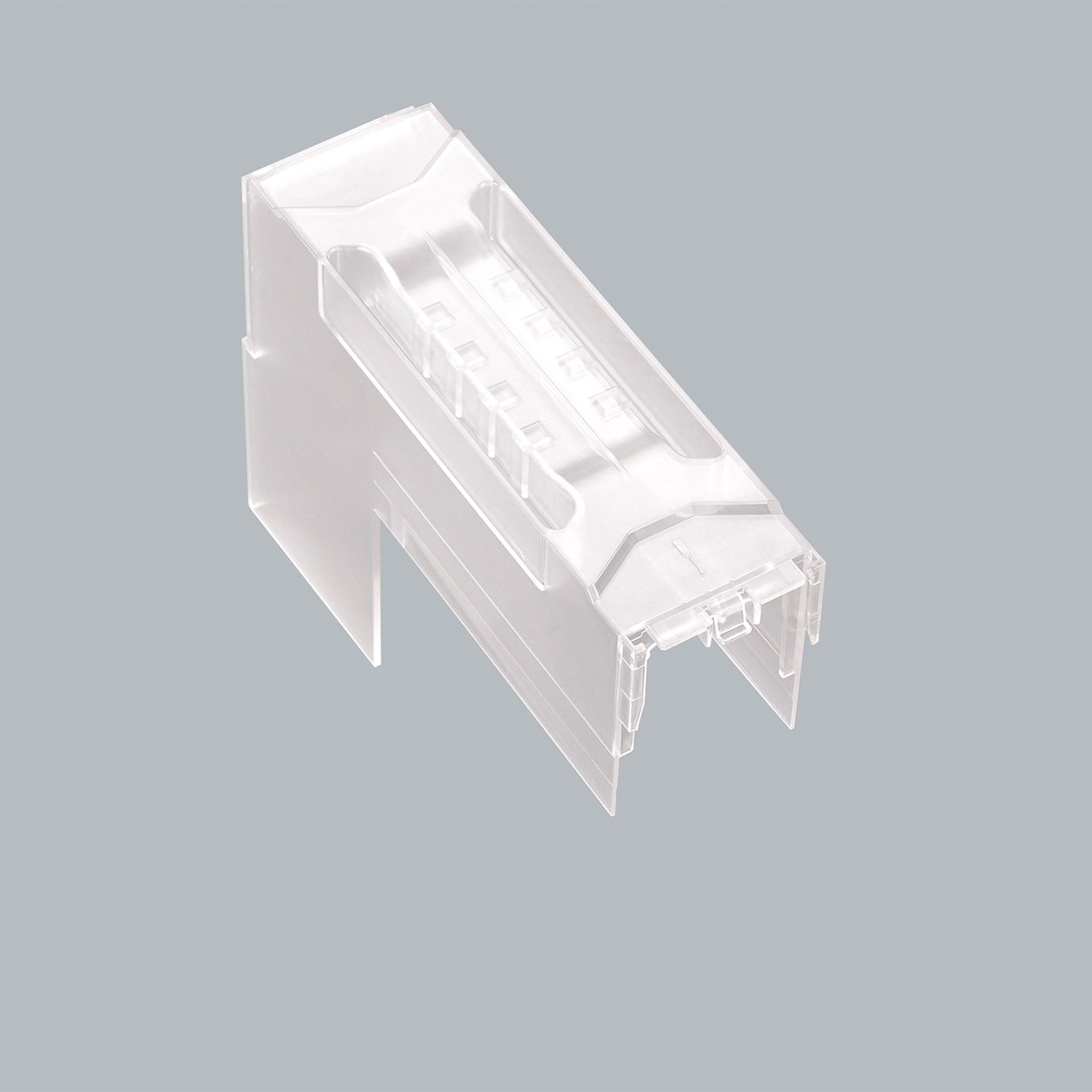Connection compartment cover, flat version, top outlet, for size 00