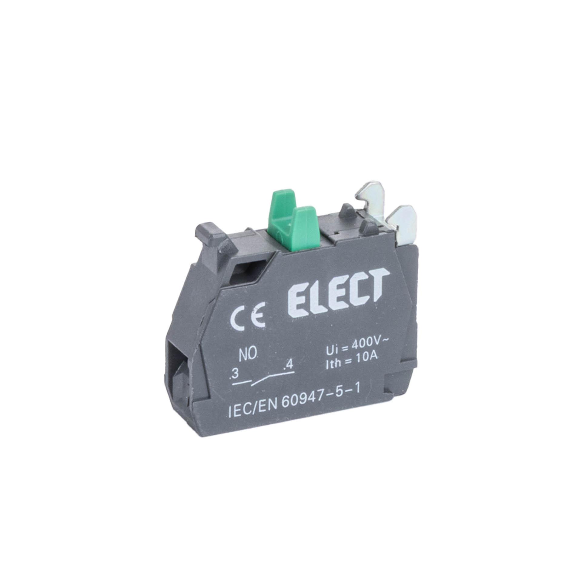 Kontaktblock, 1NO, 400VAC