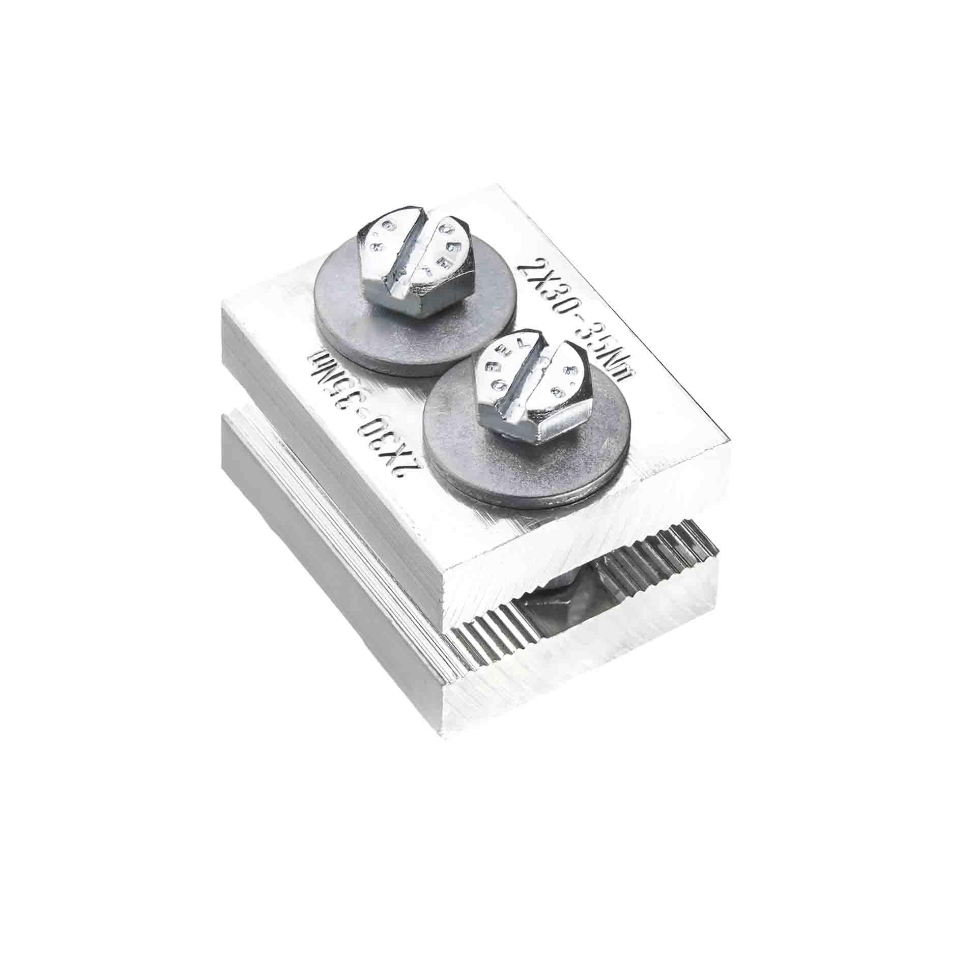 Schienen-Längsverbindung, 60 mm, Set mit 3 Stück