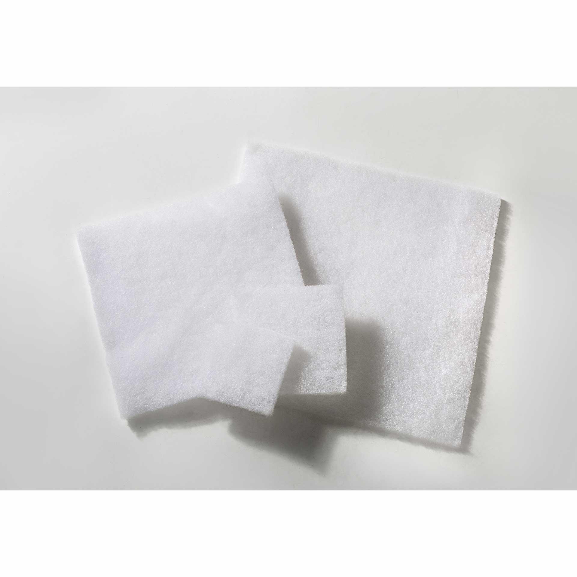 Filter insert, 215x215mm made of nylon fibres for 255x255mm grille Filter insert, 215x215mm made of nylon fibres for 255x255mm grille