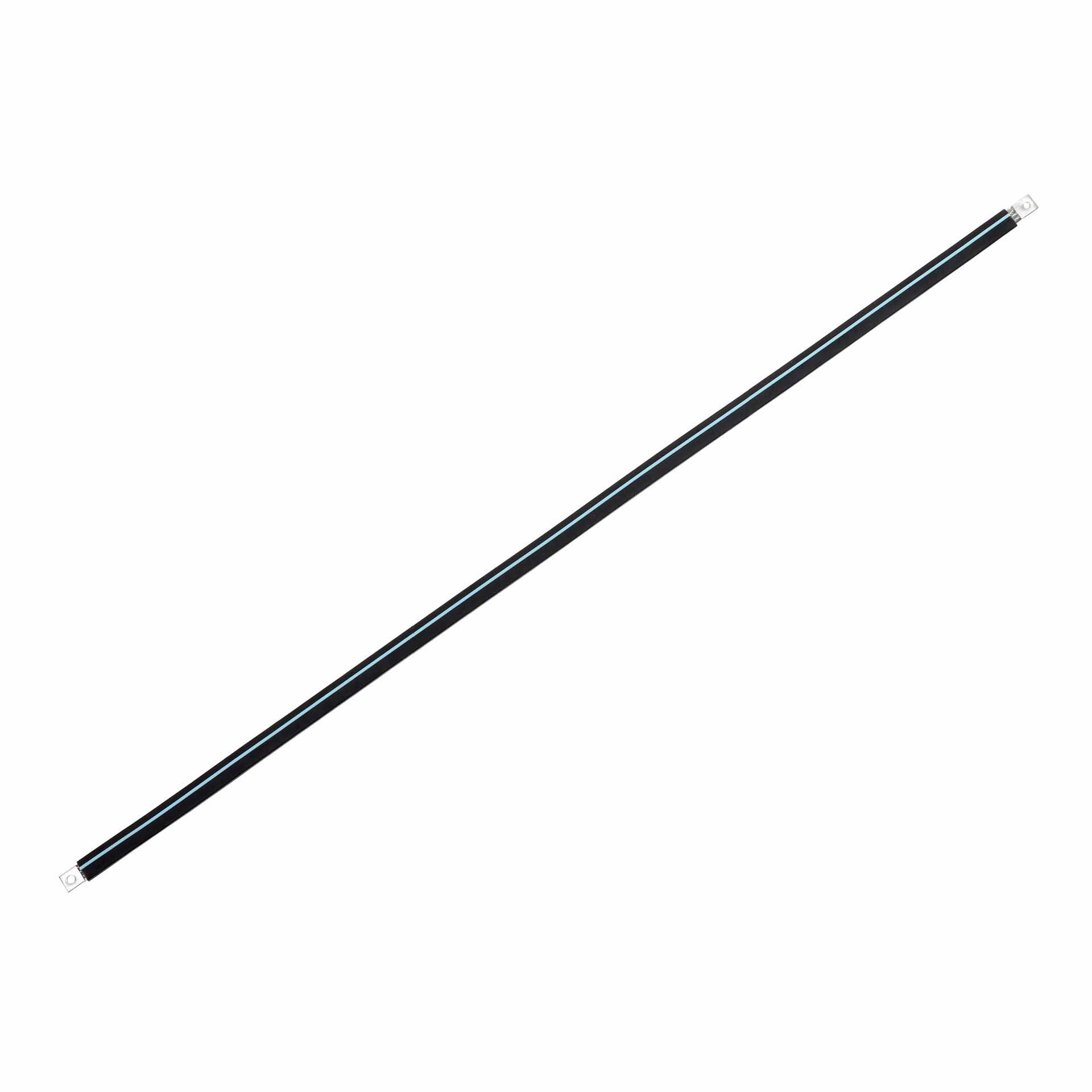 Insulated connection lug made of tinned copper braid "L:1230mm" 50mm², 250A, M8 & M10, halogen-free
