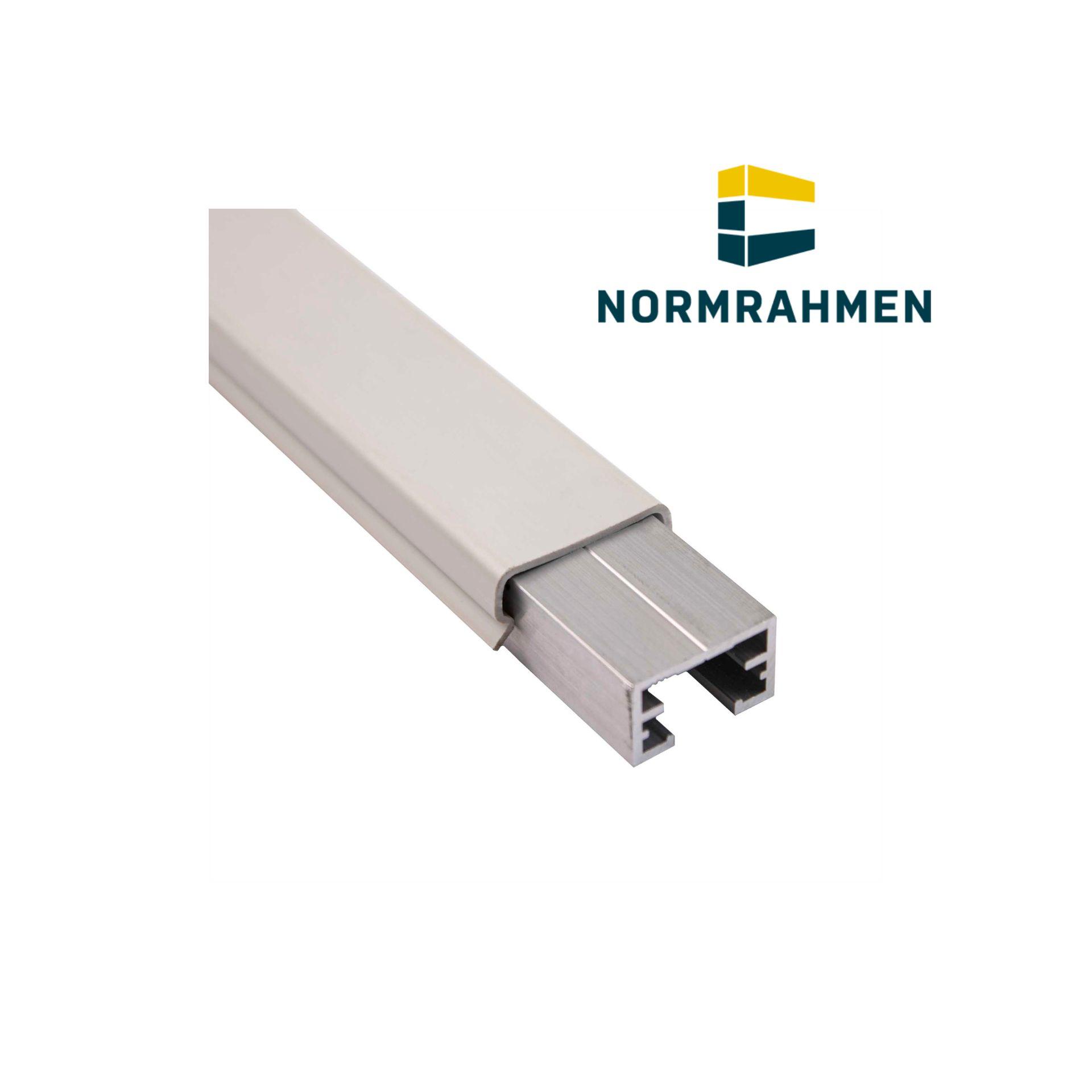 Cornière de protection, GK 25 A, HF, RAL 7035 gris clair, Normrahmen