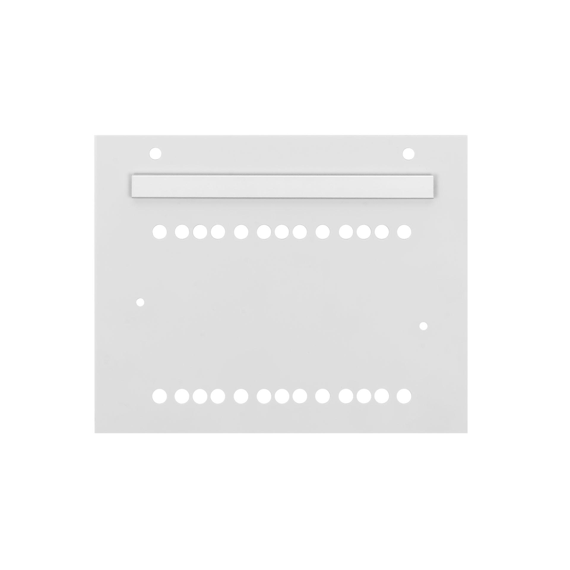 Abdeckplatte Spezial für Pfiffner TVS14 Prüfklemmen, 250x200x4mm, Bez.202