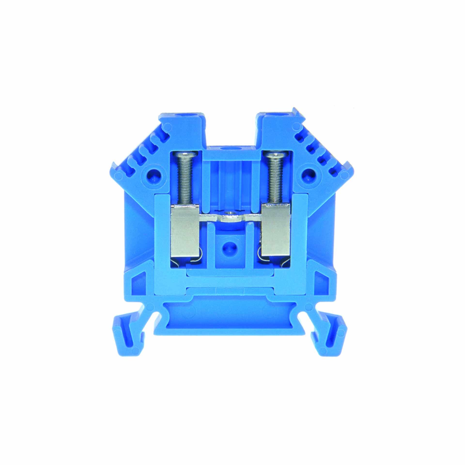 Terminal block DIN35 2.5mm², 2-wire, blue