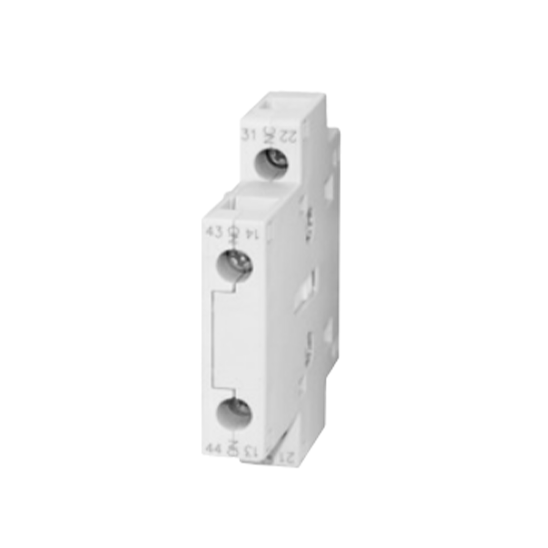 Hilfskontaktblock 1S+1Ö, für K3-116 bis K3-316, seitlich
