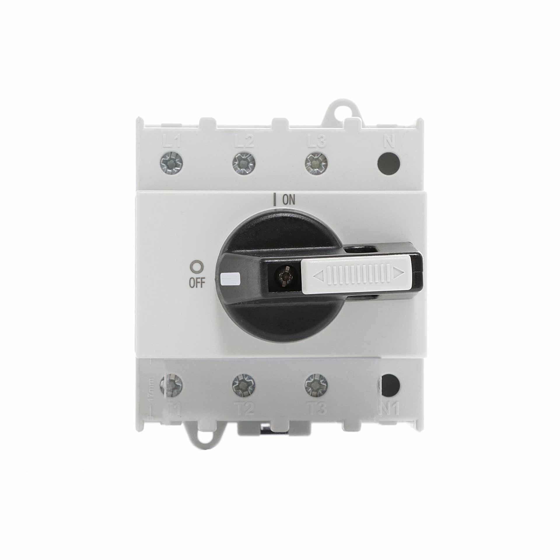 Lasttrennschalter mit Sperrvorrichtung, 3-polig, 100A, 37 kW Lasttrennschalter mit Sperrvorrichtung, 3-polig, 100A, 37 kW