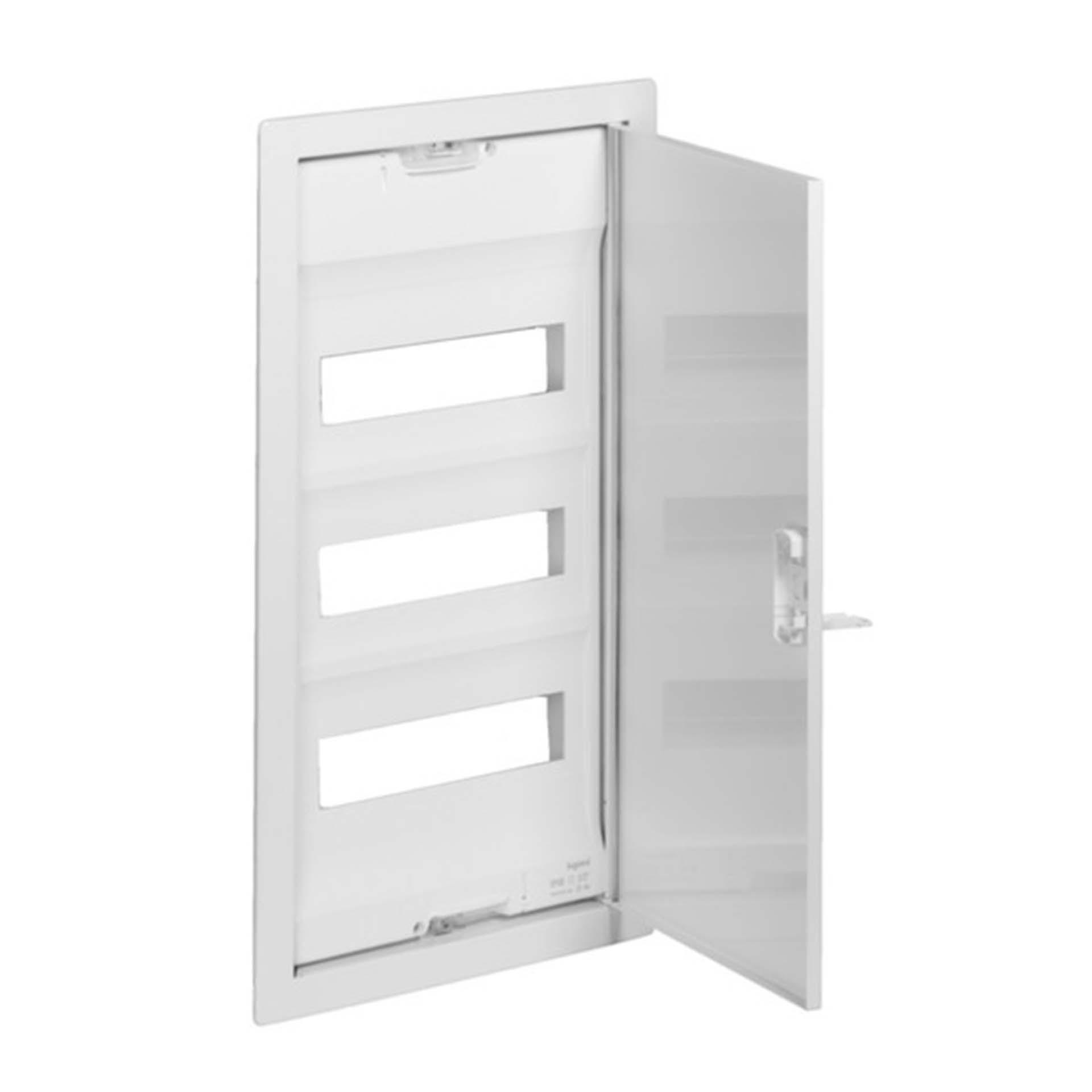 Scatola di distribuzione da incasso Ekinoxe con porta, senza EK, 3x12TE