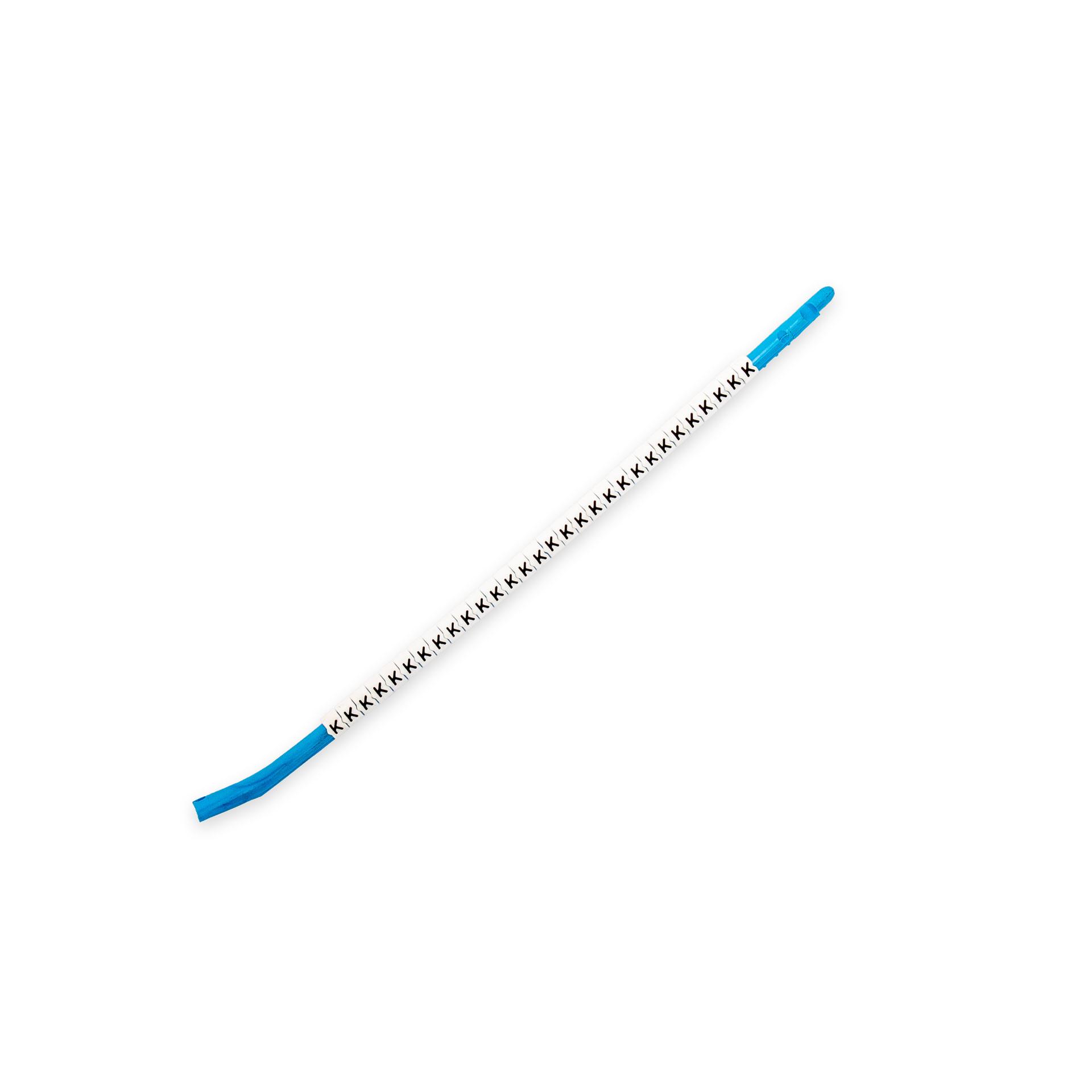 Marking grommets "K", 1.5 - 2.5mm2, white, pack of 300 pieces