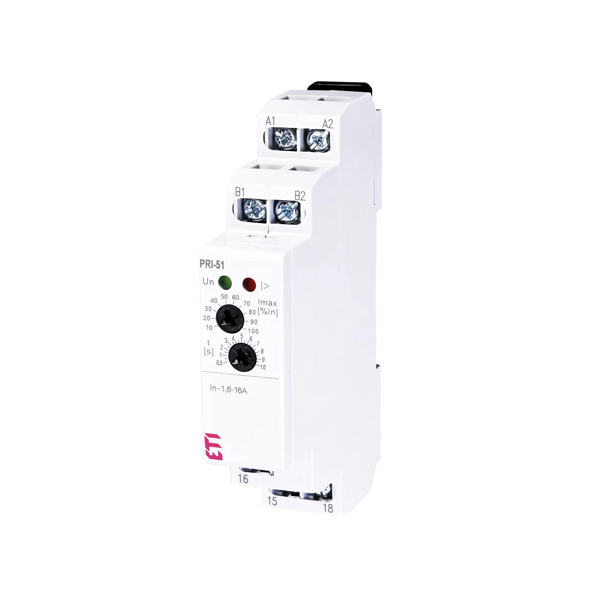 Relais de surveillance de courant PRI-51, 24V - 240VAC / 24VDC