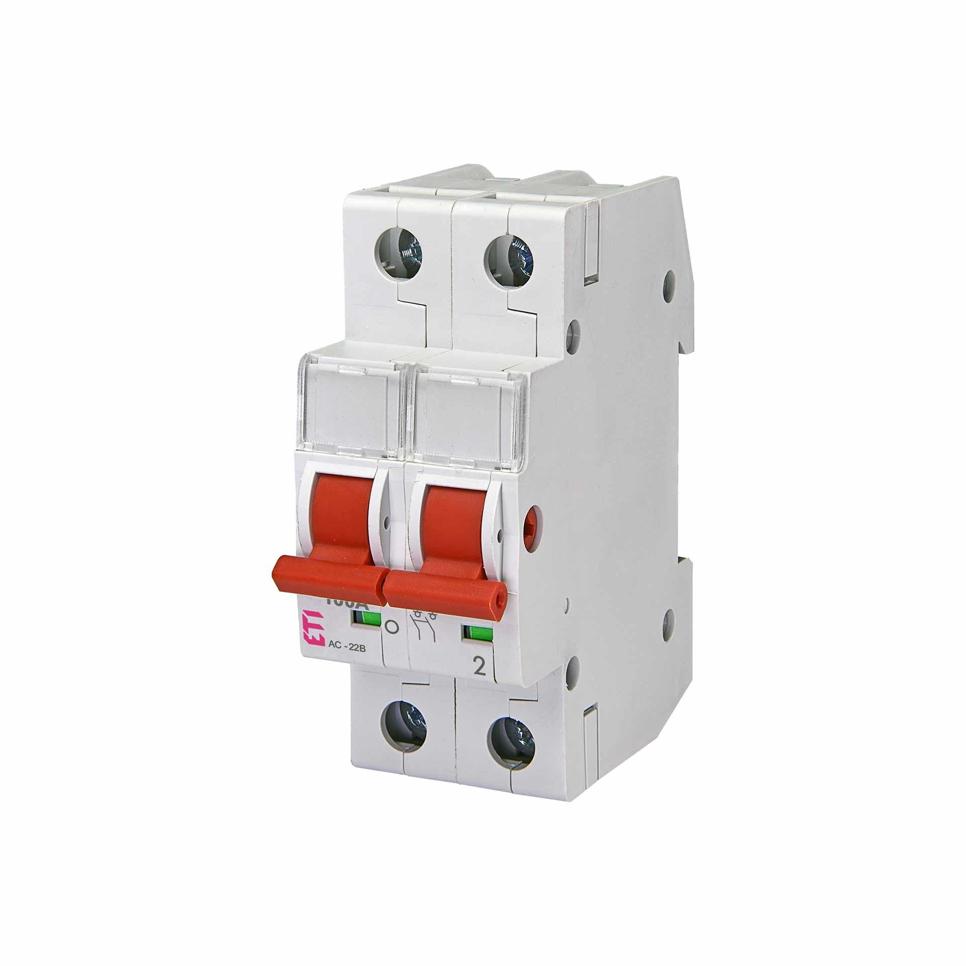 REG Lasttrennschalter 2-polig, 100A, Typ SV 2100 REG Lasttrennschalter 2-polig, 100A, Typ SV 2100