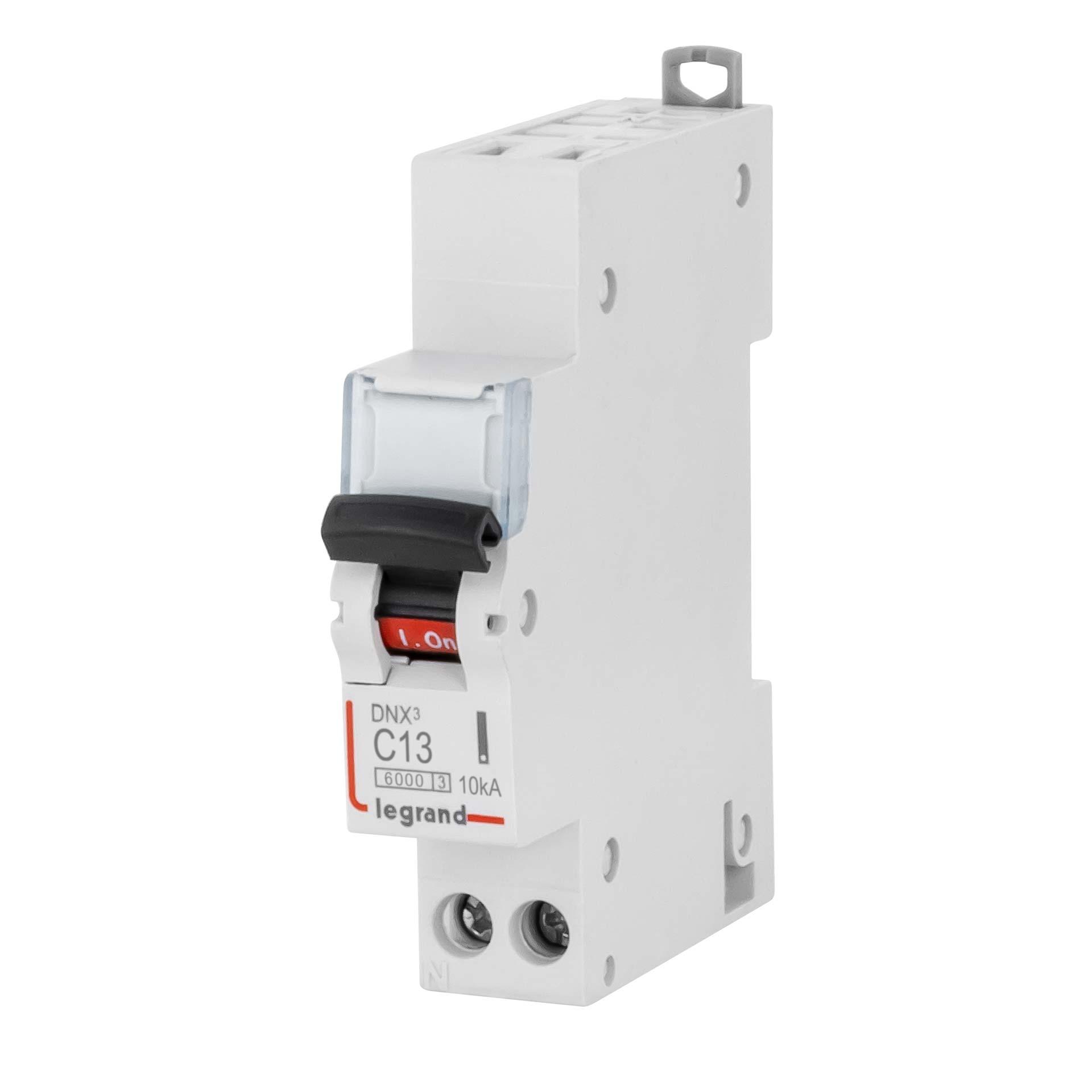 Leitungsschutzschalter Optimiert 1PN, Charakteristik C / 13A, 6kA, Steckanschluss