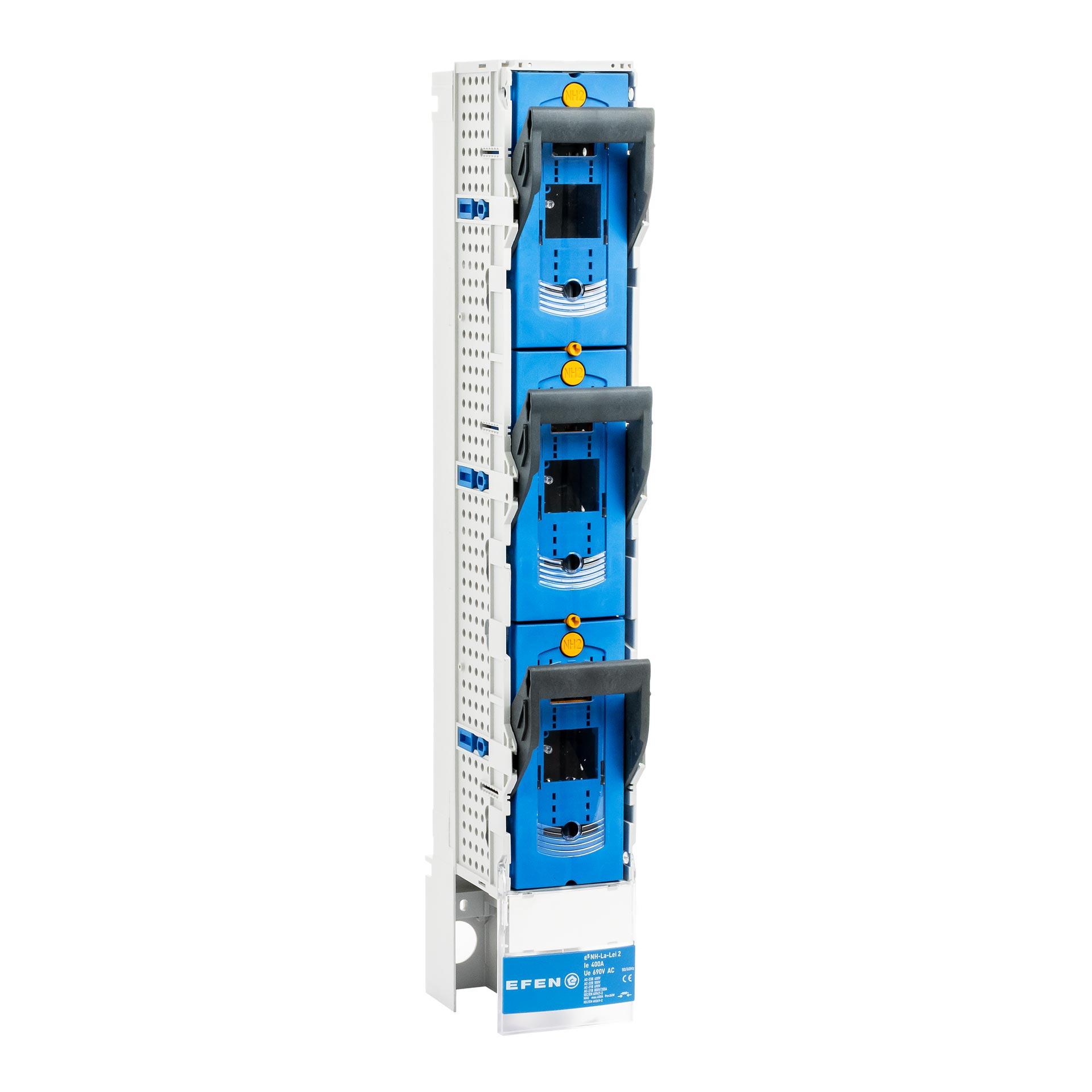 NH fuse-switch-disconnectors size 2, 3P, 185mm (1-pole switchable)