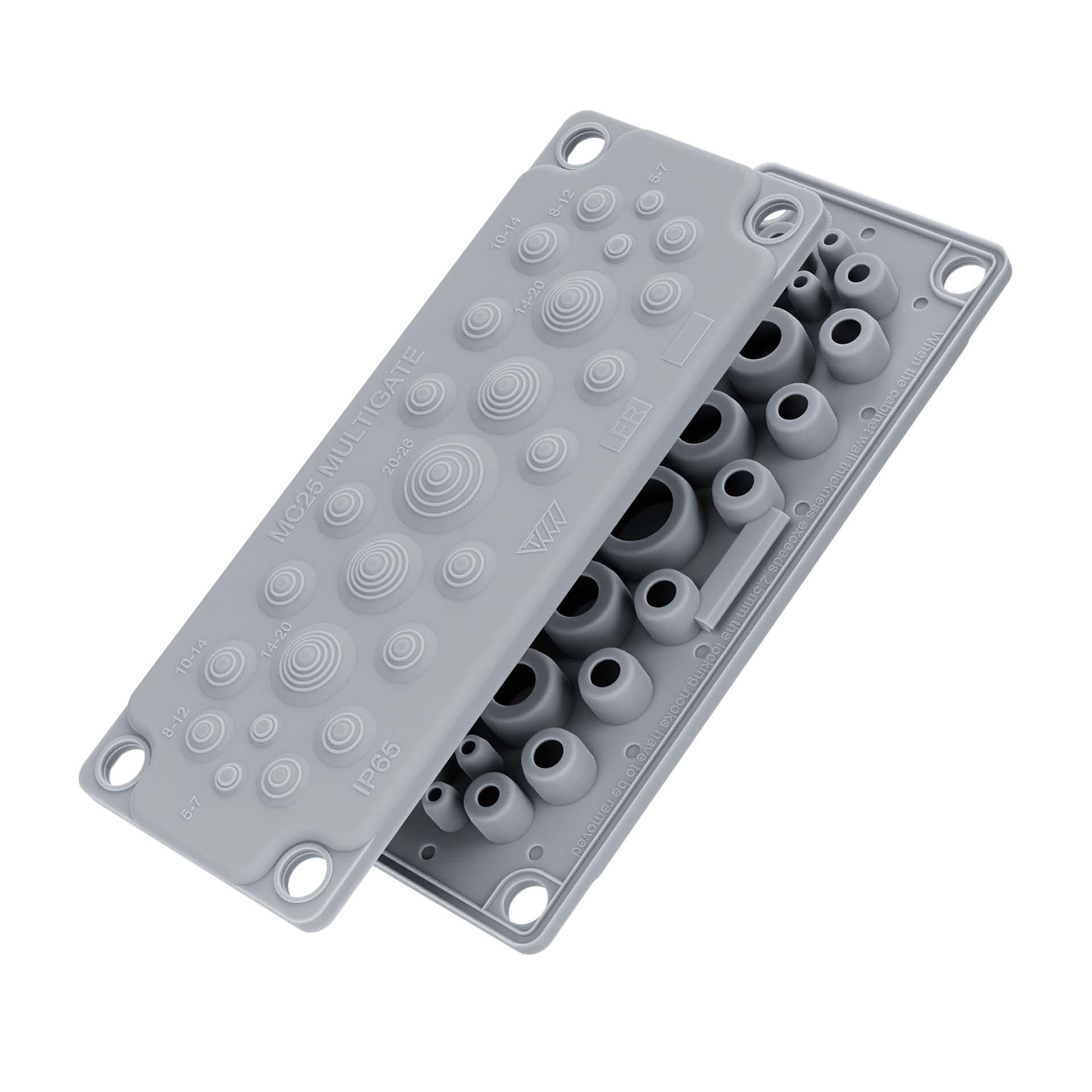 Passe-câbles MC25, 216x84mm