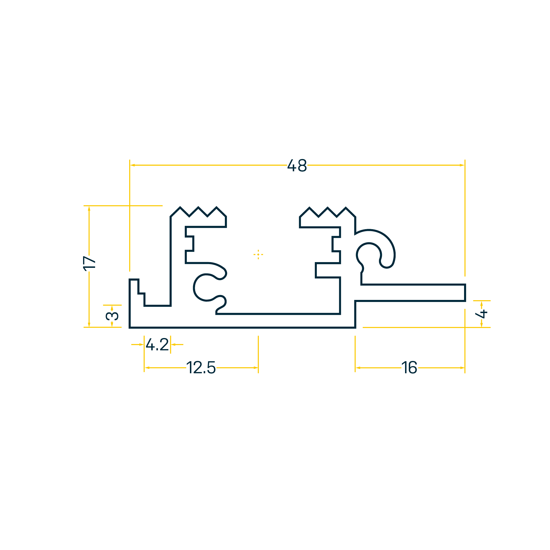 SP 48.0 Profil à assembler