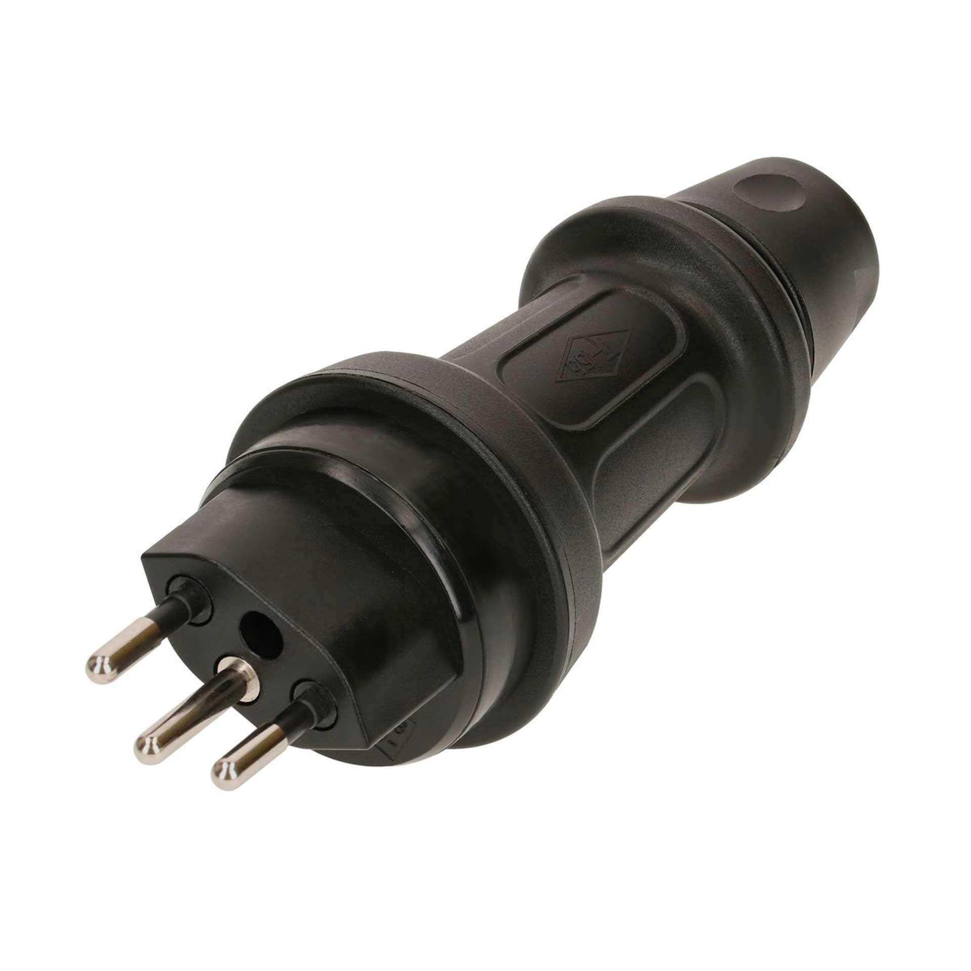 CH Stecker T13, 10A, 3P, 250V, IP55, TH55, SN 441011