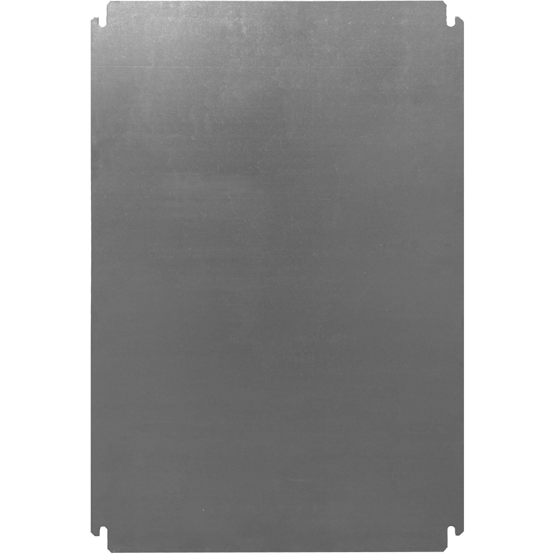 Piastra di montaggio non lavorata, per custodie LxH 400x400mm