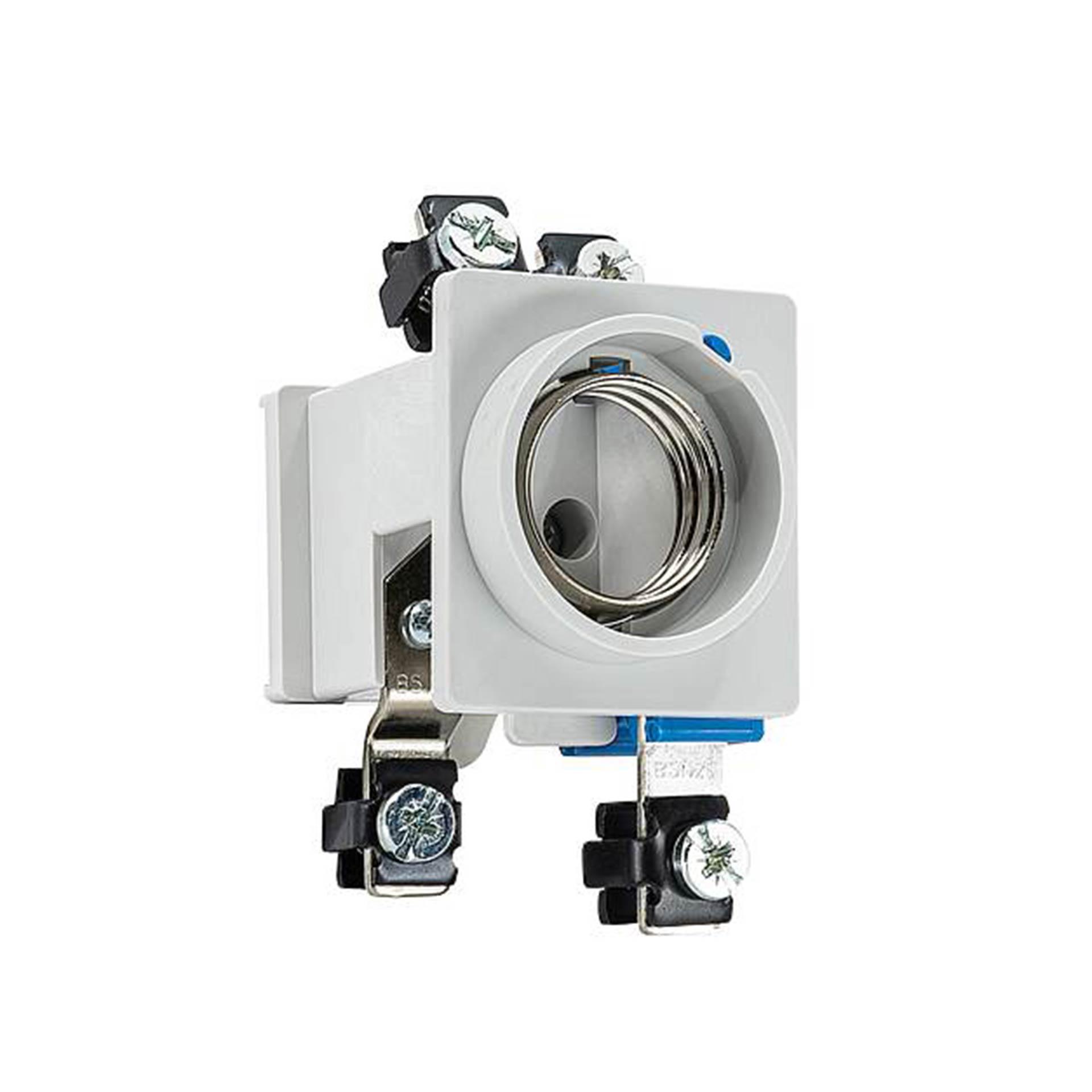 Élément fusible INC DII E27 1PN 25A, pour montage sur rail DIN, version à découpe ronde
