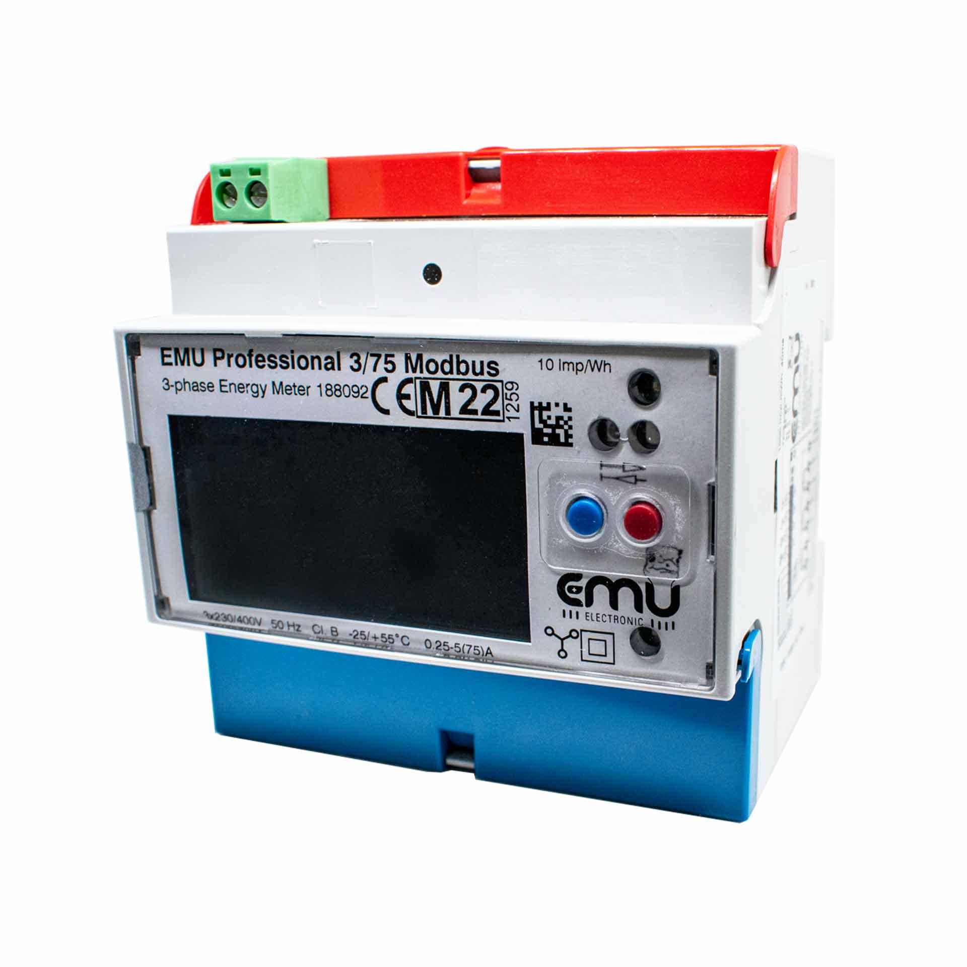 Compteur d'énergie EMU Professional  3/75, Modbus, approuvé MID B+D, mesure directe
