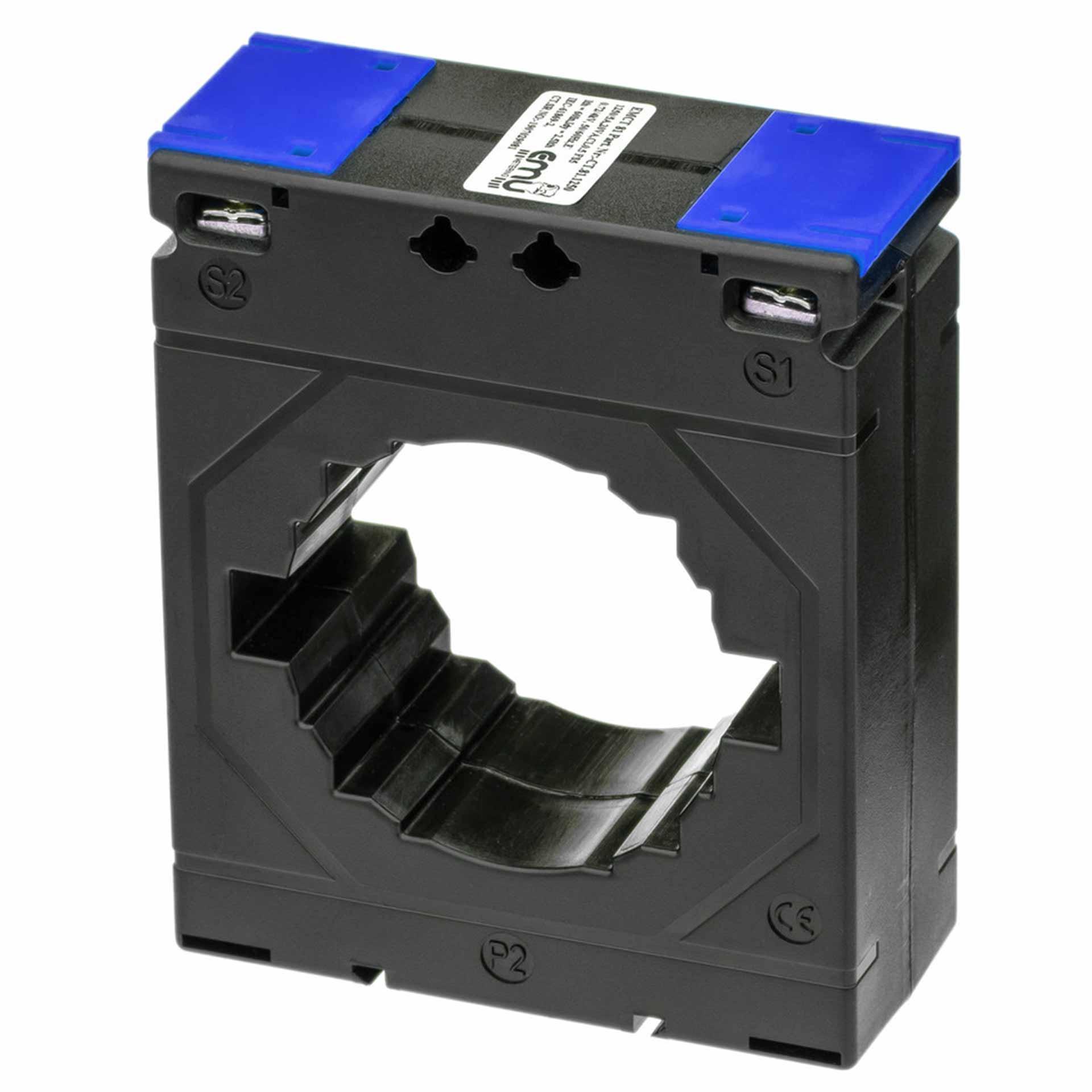 Transformateur de courant EMCT 101 | 1600A, 20.0VA, classe 0.5, 2x 100 x 10 mm / Ø86mm