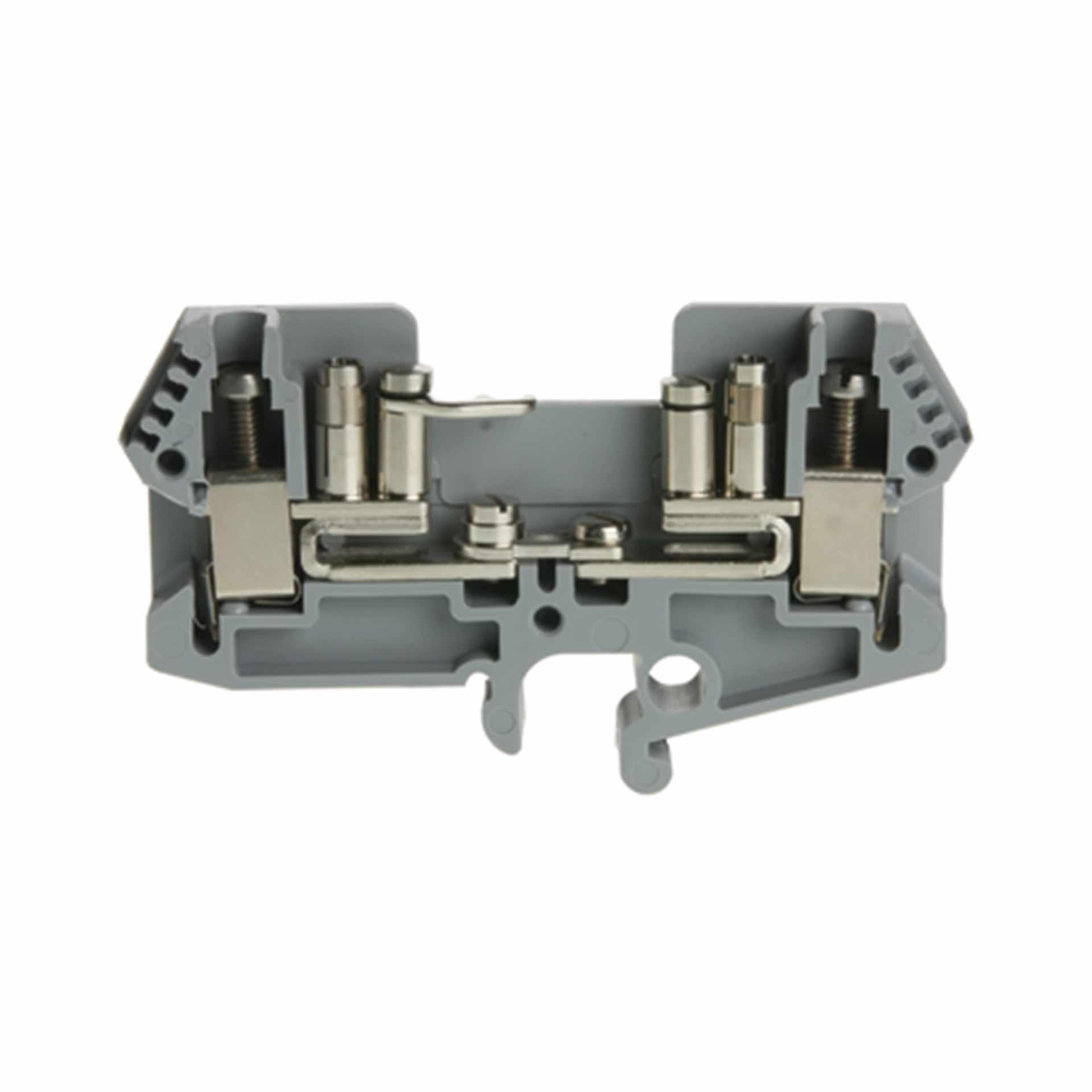 Universal measuring terminal DIN32 10mm², 2-wire, grey