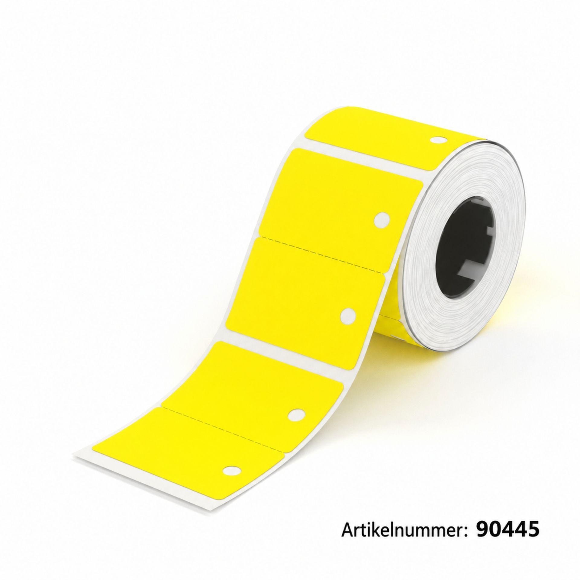 Étiquettes à accrocher NIIMBOT M3 EW45x60 jaunes pour le marquage des câbles