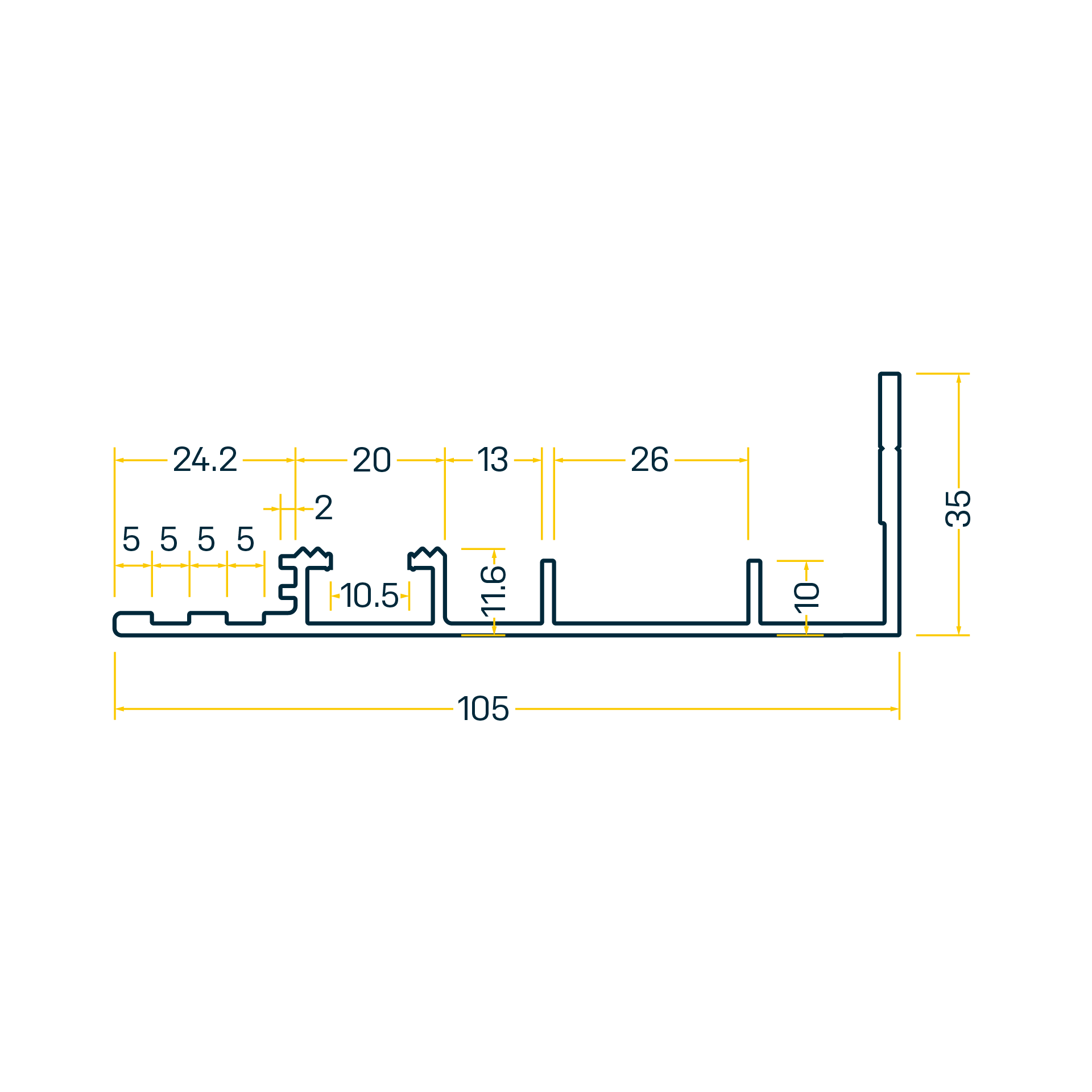 GA2027 Side profile SP.105