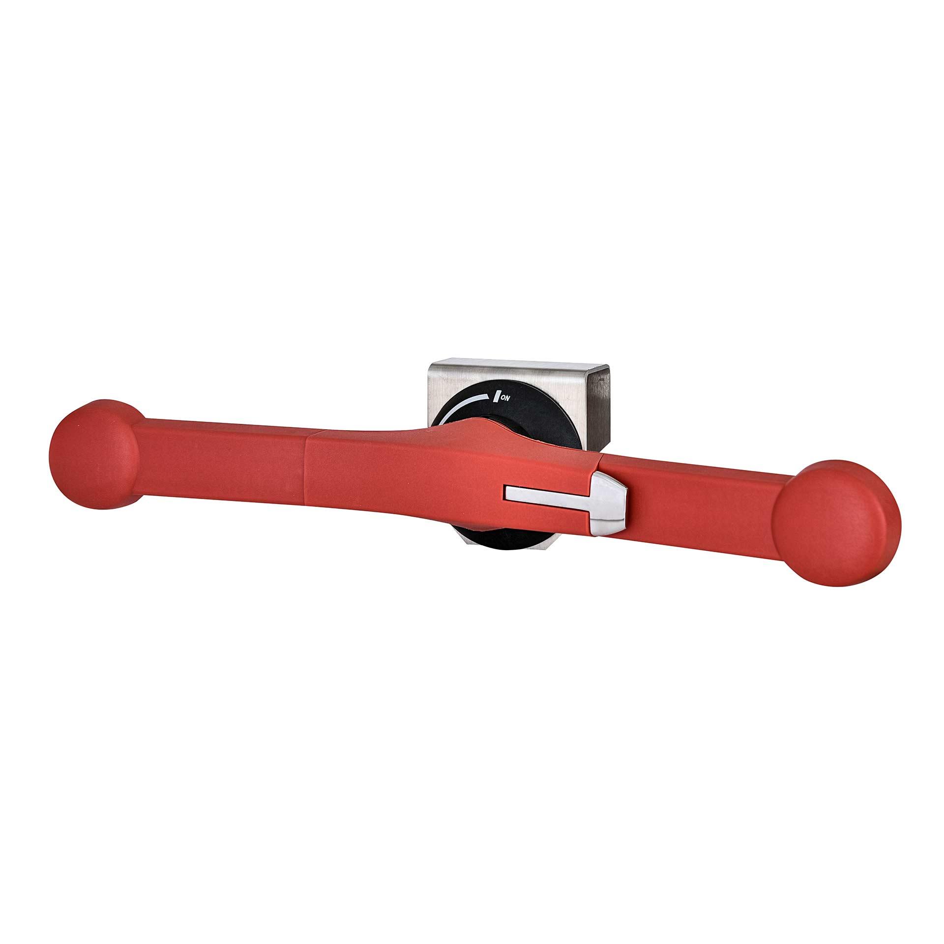 Indirect switch lever LBS for mounting on the door to switch-disconnectors 2000A to 3200A red