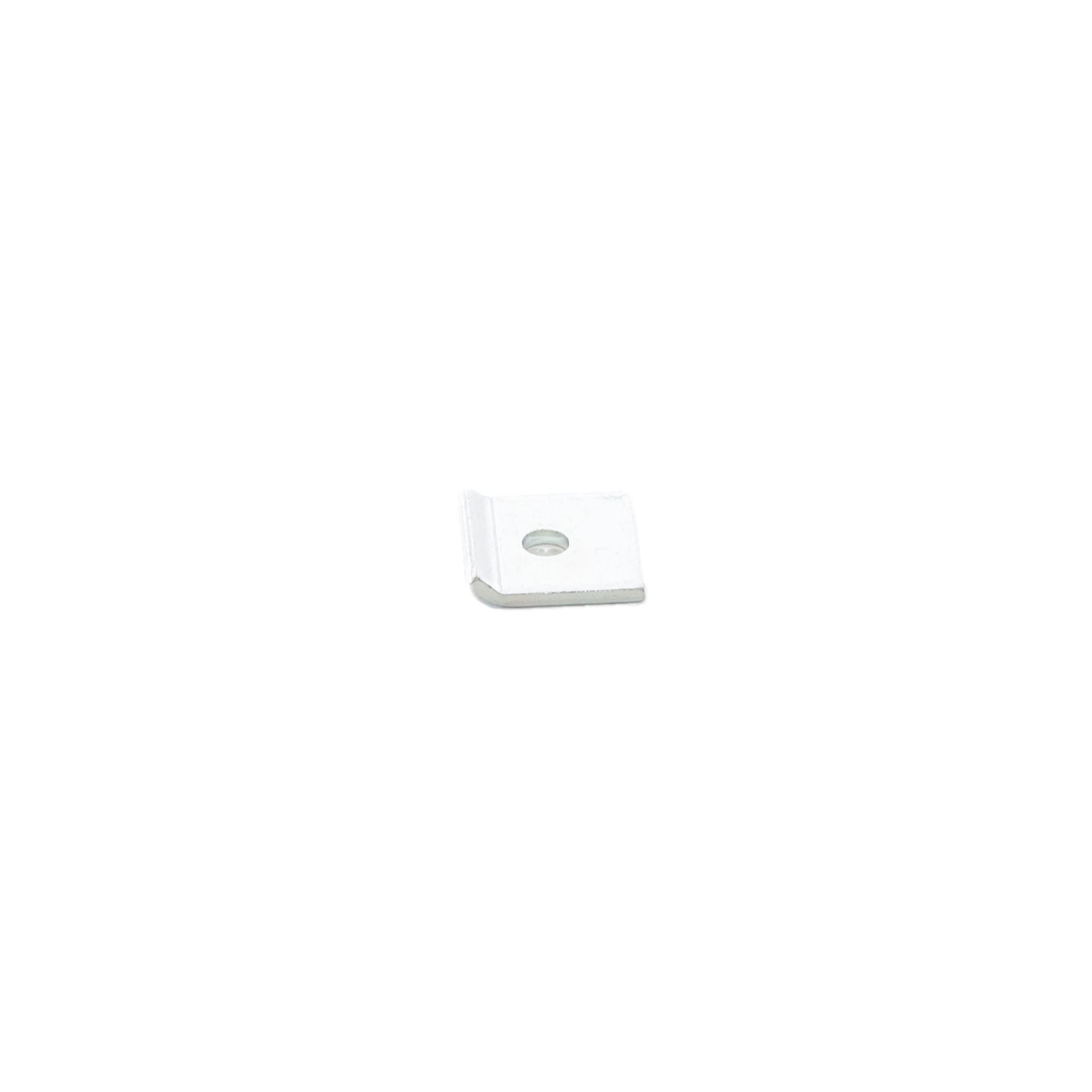 Clamping plate GA2 made of steel, 25x25mm