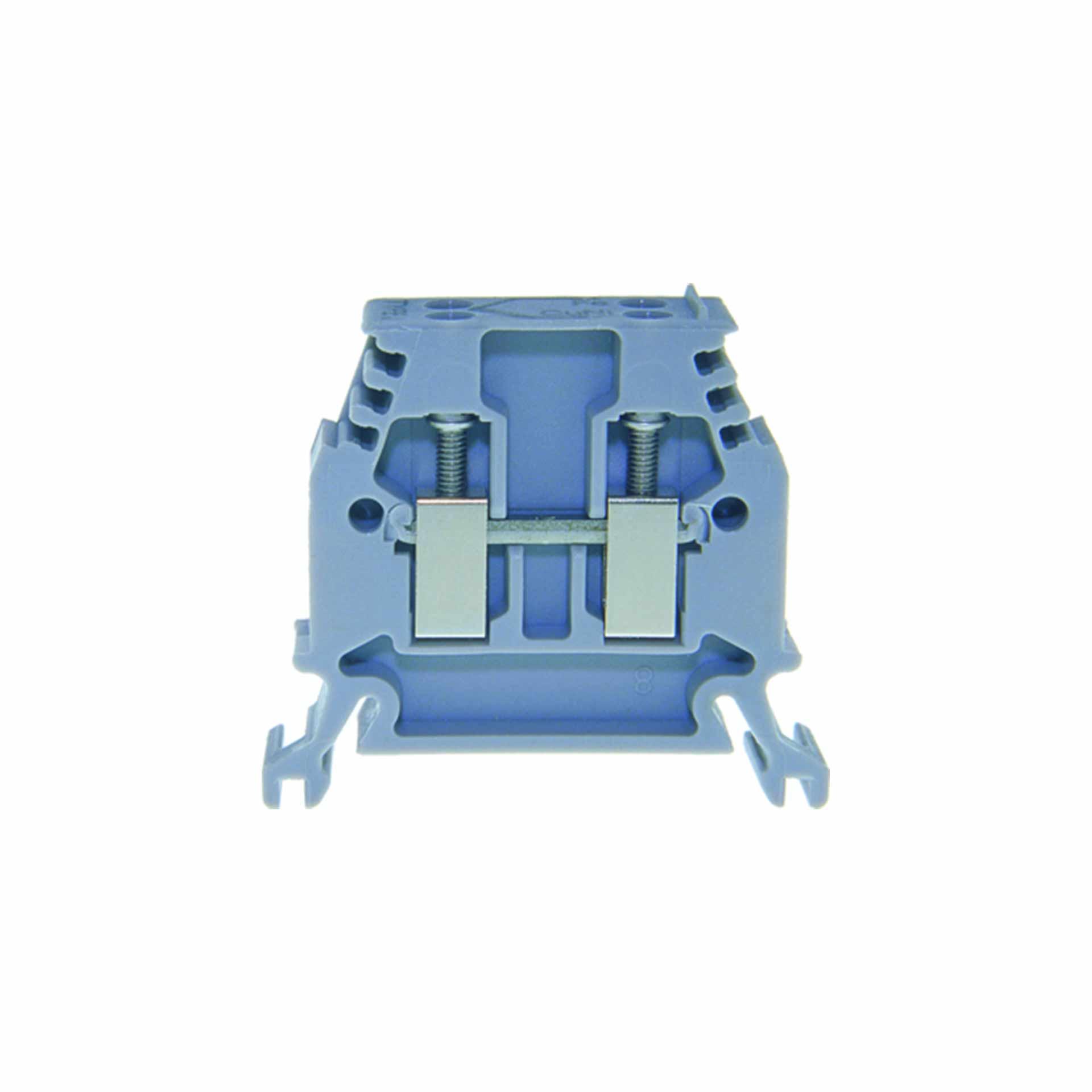 Terminale per termocoppia DIN35 2,5mm², 2 fili, grigio Cu/CuNi