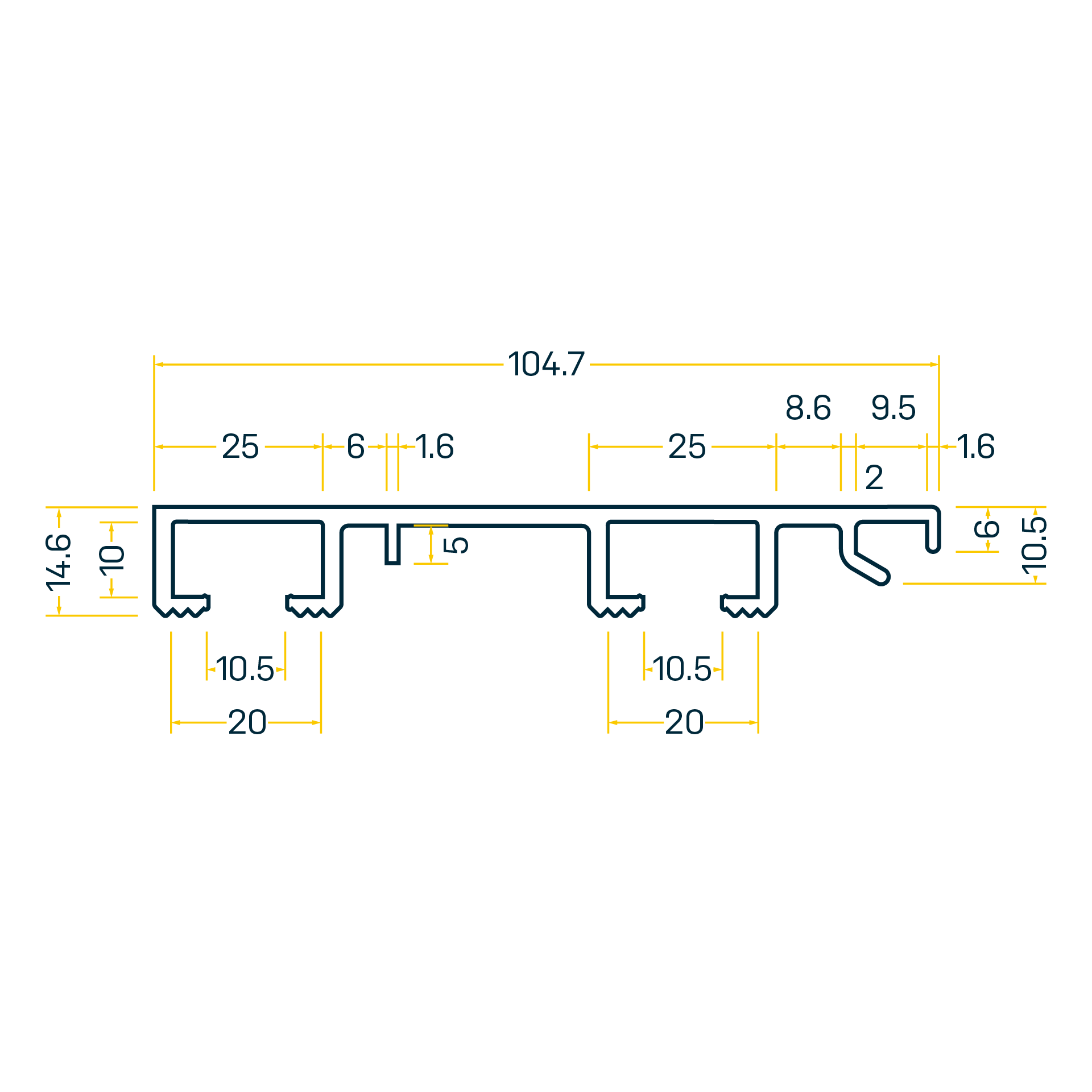 GA289 Side profile SP.104.7