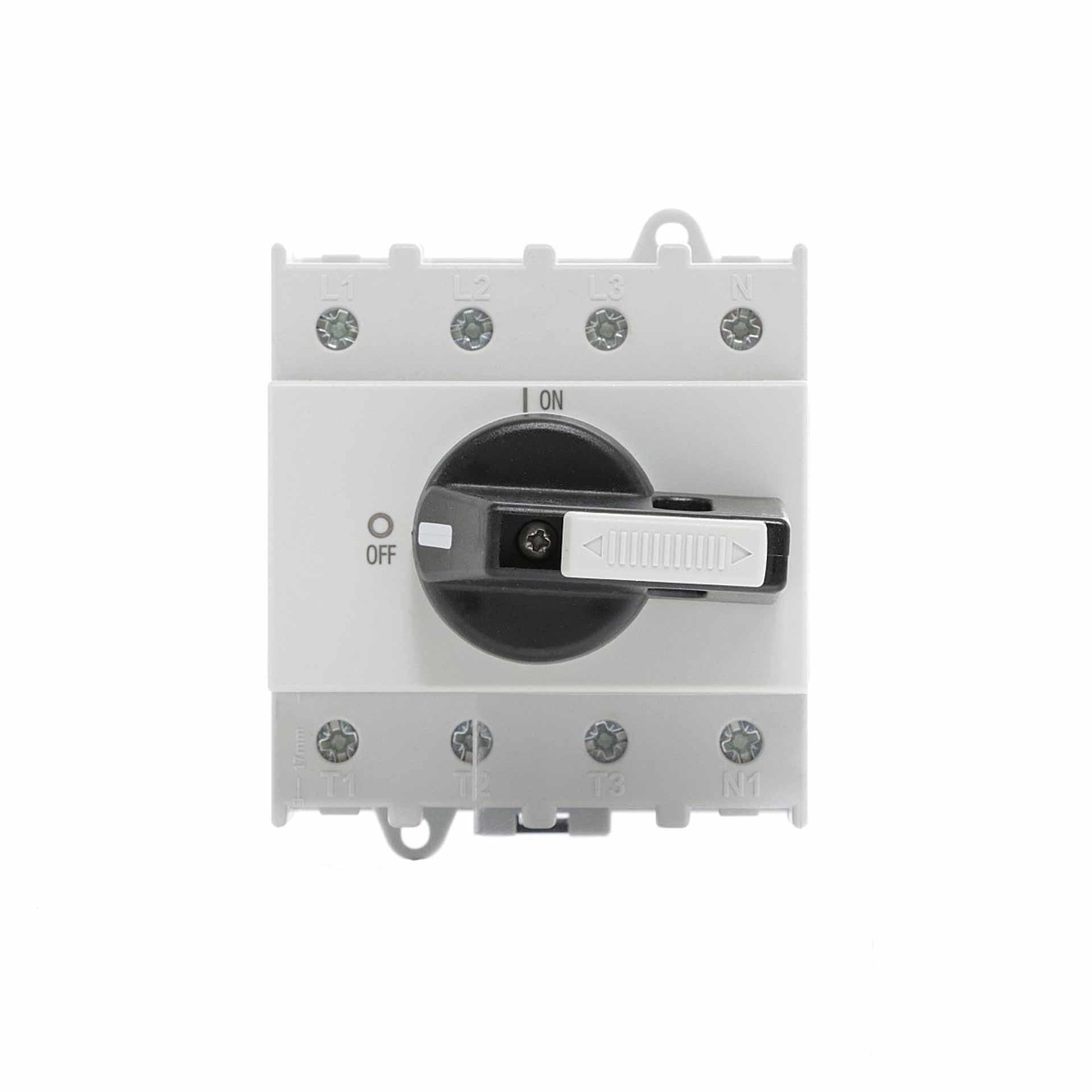 Lasttrennschalter mit Sperrvorrichtung, 4-polig, 125A, 45 kW Lasttrennschalter mit Sperrvorrichtung, 4-polig, 125A, 45 kW