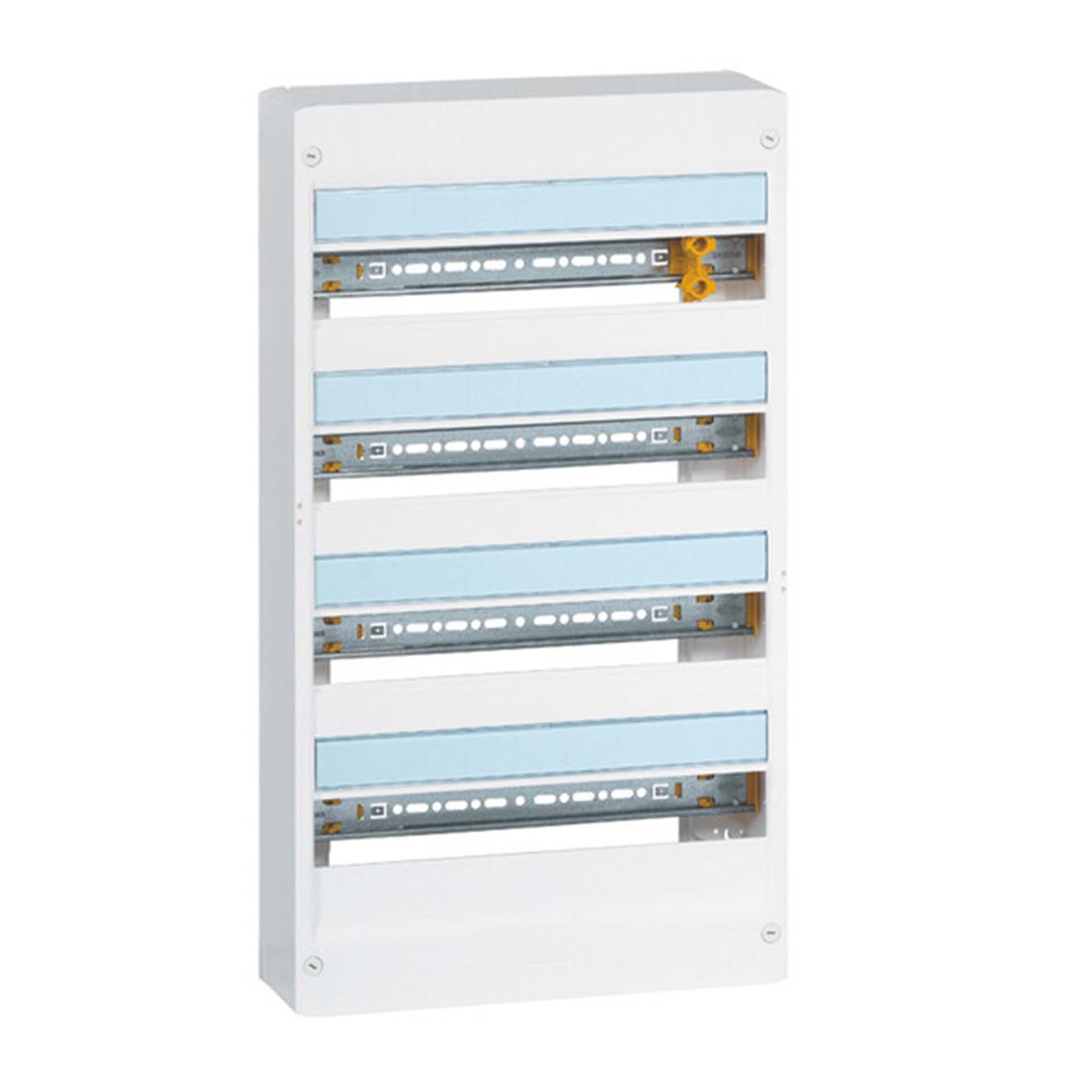 Coffret apparent Drivia 18, 4x18MOD, IP30, blanc