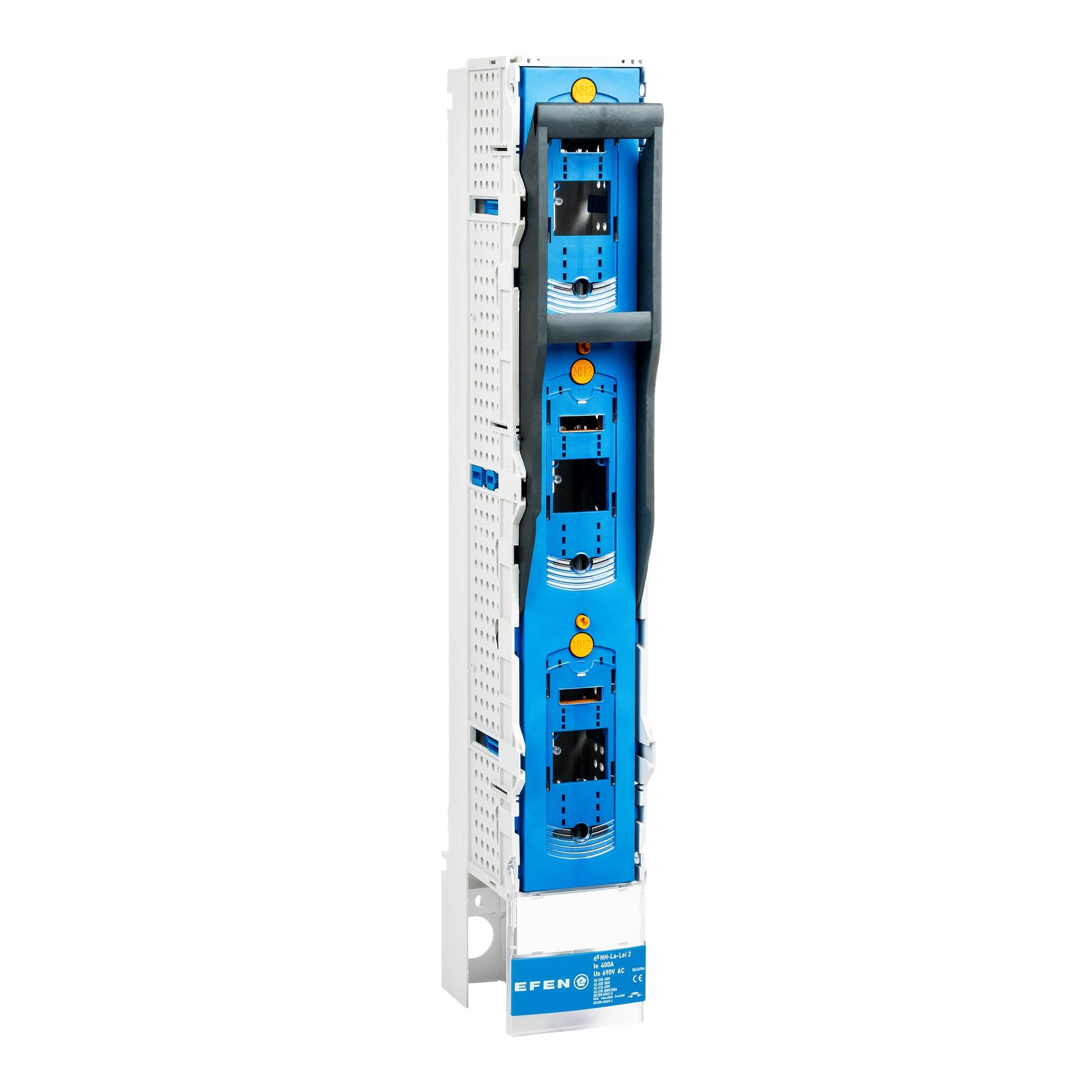 NH fuse-switch-disconnectors size 2, 3P, 185mm (3-pole switchable)