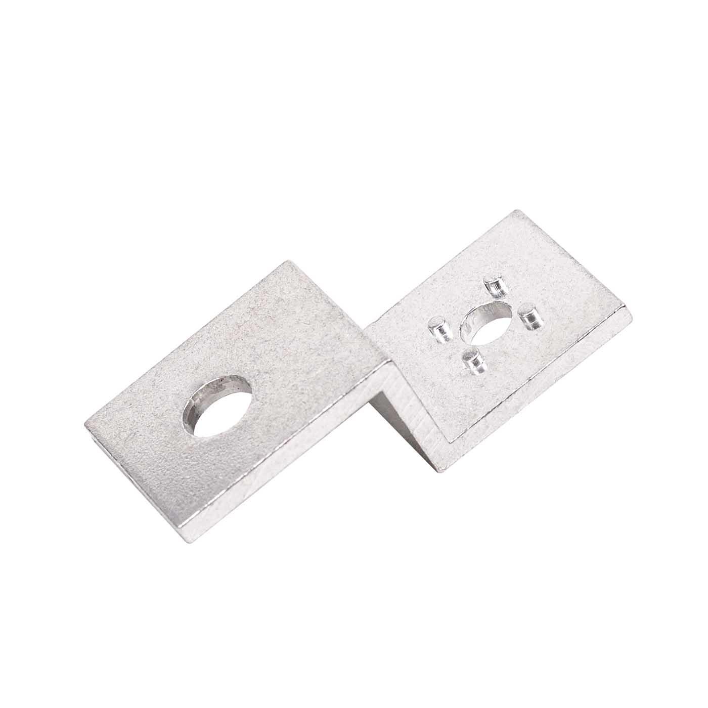 AZ 12 Wall mounting bracket, Ø 6.5mm / Ø 8.5mm, aluminium