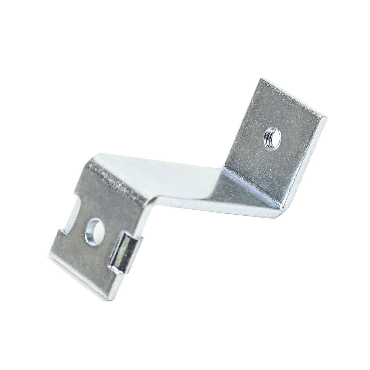 Connecting bracket Z-shape 53mm, Ø 6.5mm / M6, 30x53x30mm