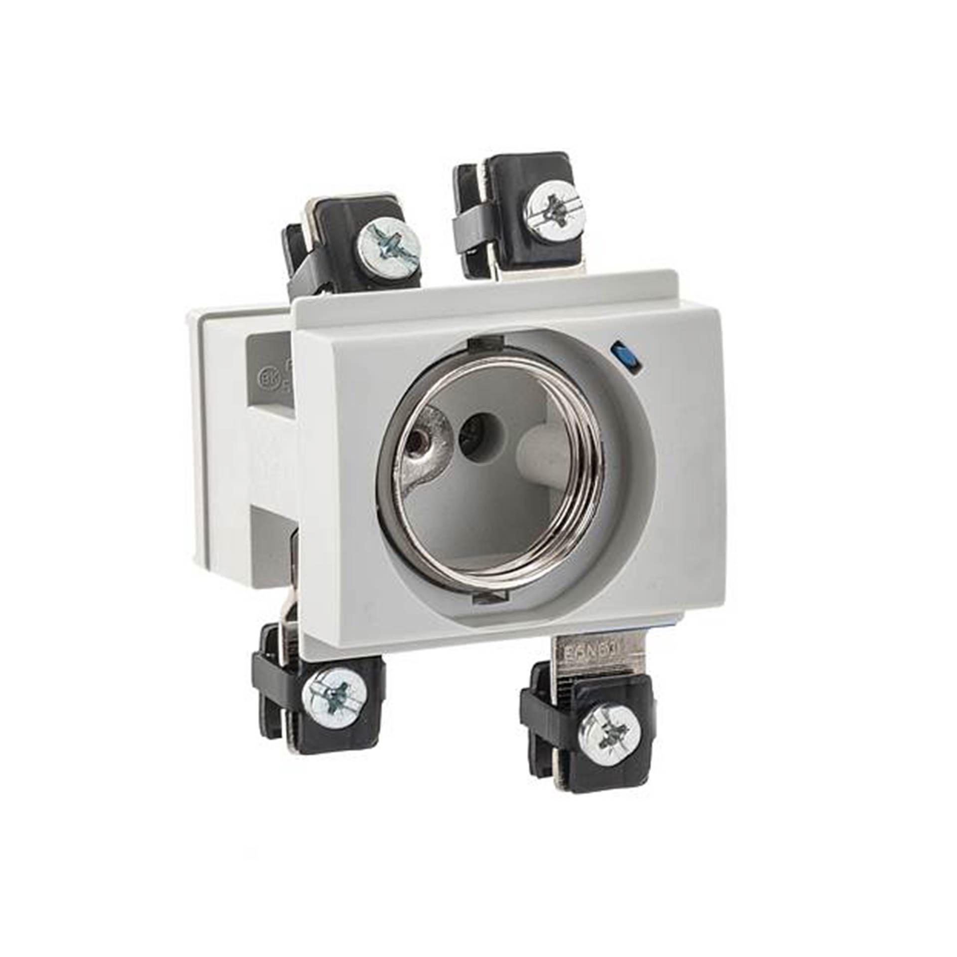 EB fuse element DIII E33 1PN 63A, for DIN rail mounting, DIN cut-out version