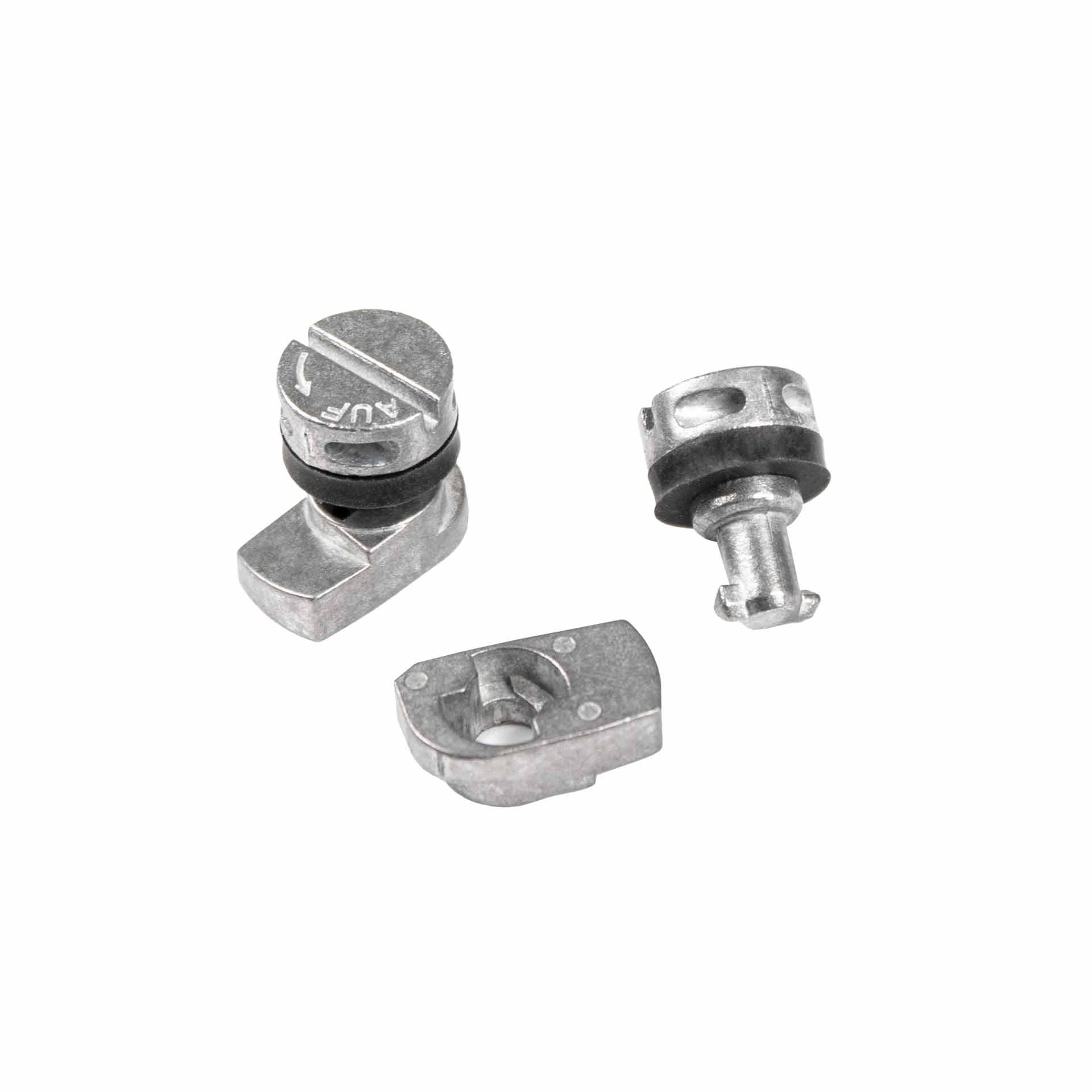 Retaining screw with 1/8 twist lock, sealable  Retaining screw with 1/8 twist lock, sealable
