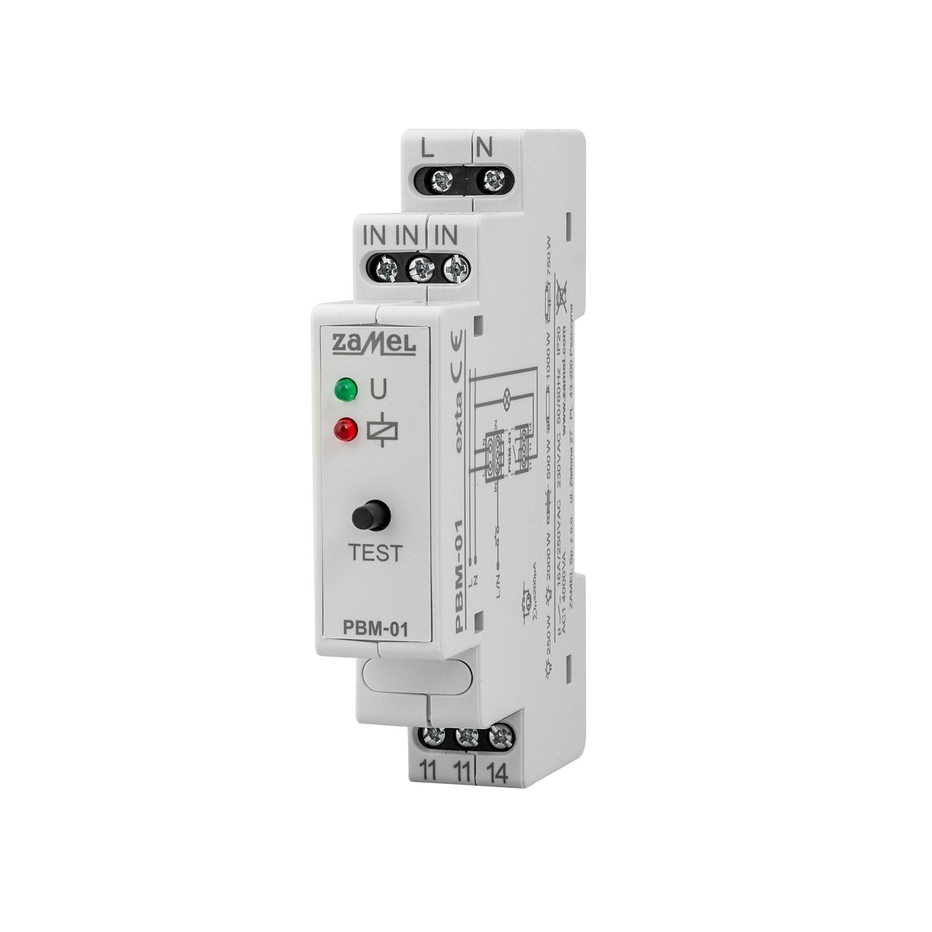 Impulsrelais PBM-1 230V AC, 1S Kontakt