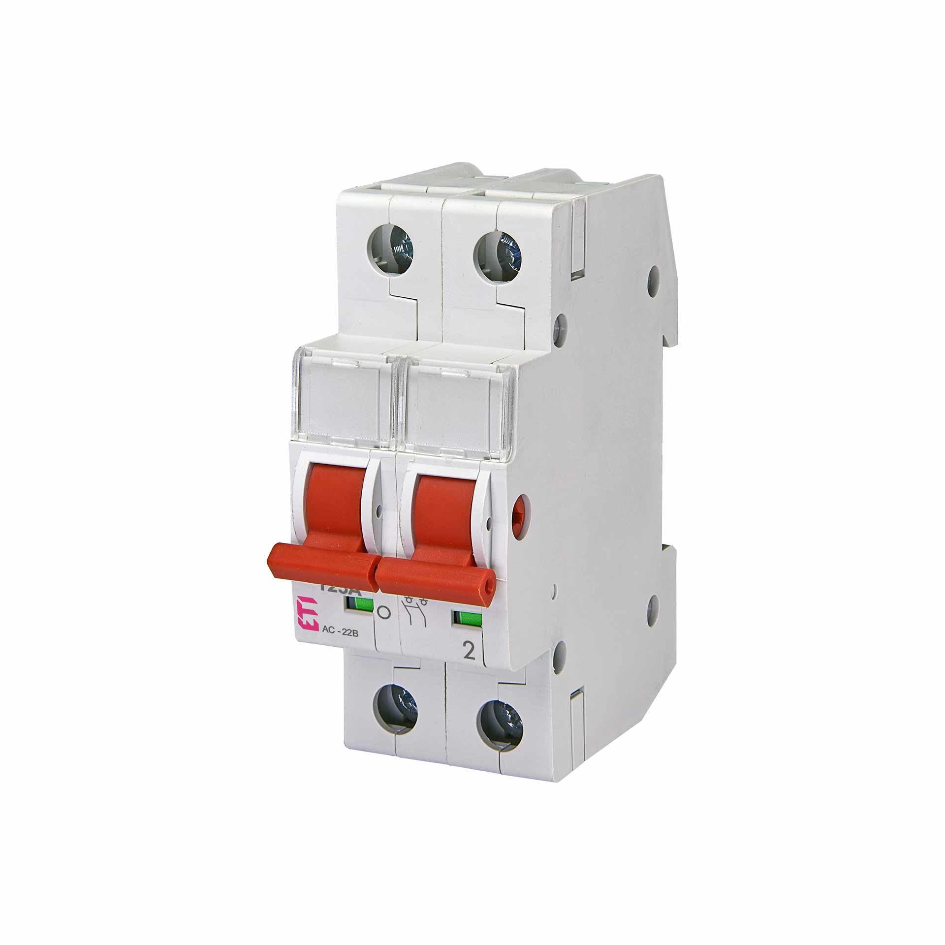 REG Lasttrennschalter 2-polig, 125A, Typ SV 2125 REG Lasttrennschalter 2-polig, 125A, Typ SV 2125