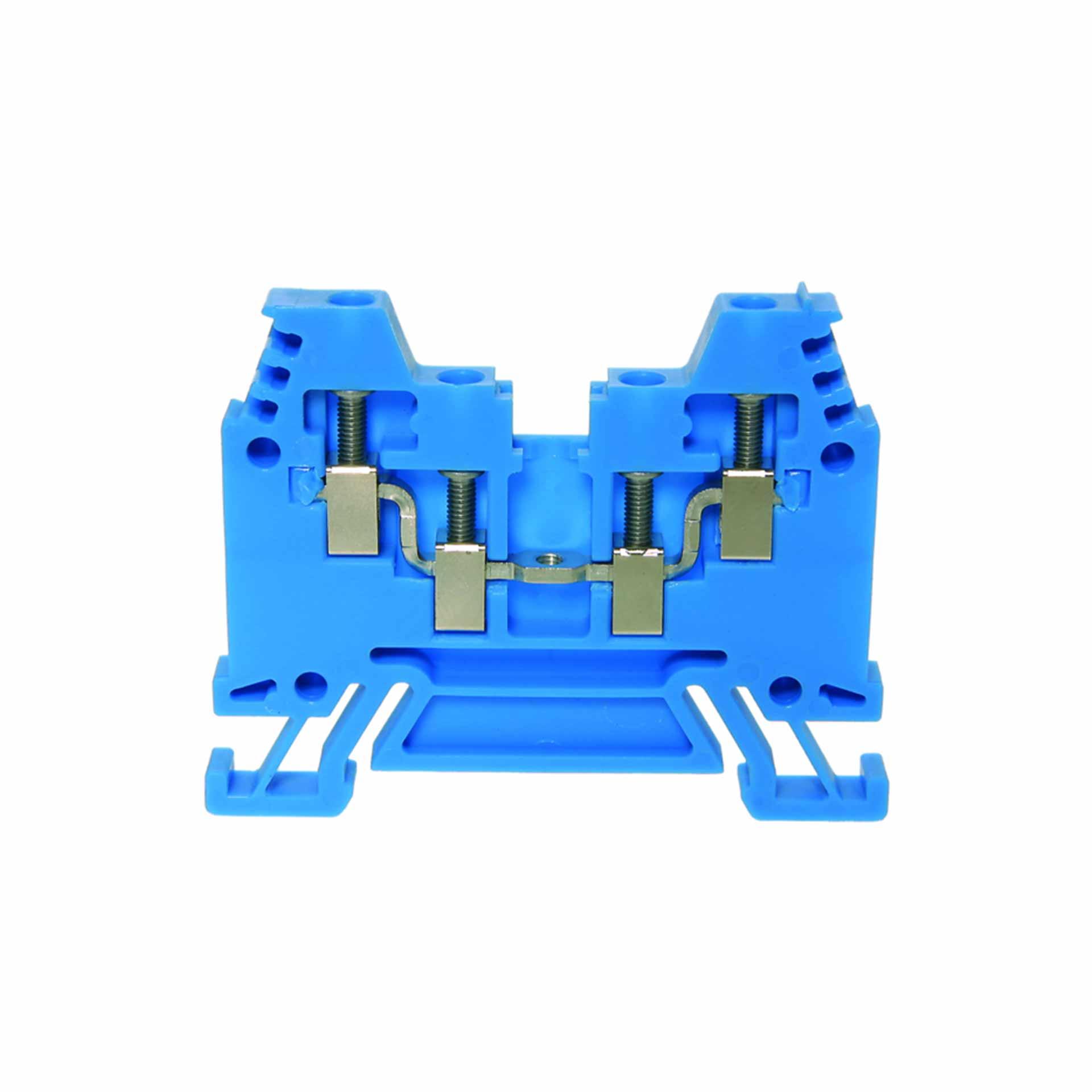 X-Reihenklemme DIN35 2.5mm², 4-Leiter, blau