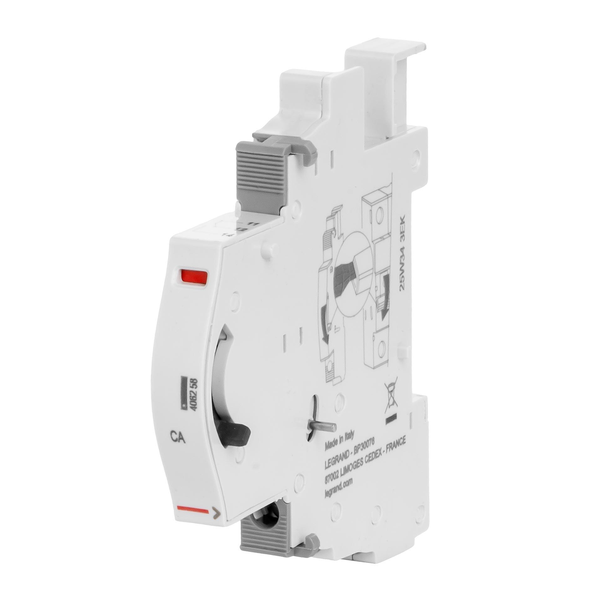 Contact auxiliaire appareils DX3