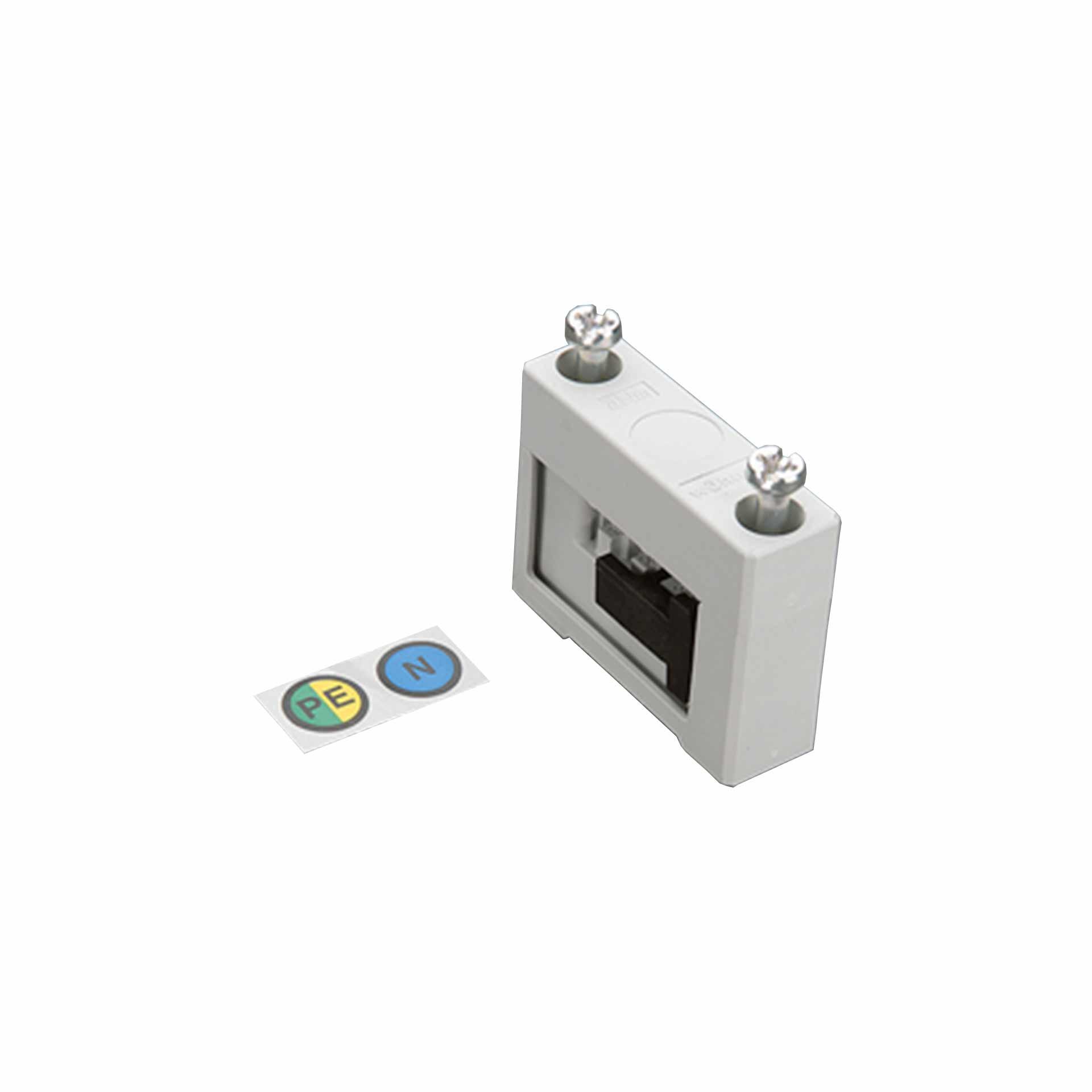 1P Support de jeu de barres pour N ou PE, pour largeur de barres 12, 20 & 30mm (épaisseur : 5-10mm) 1P Support de jeu de barres pour N ou PE, pour largeur de barres 12, 20 & 30mm (épaisseur : 5-10mm)